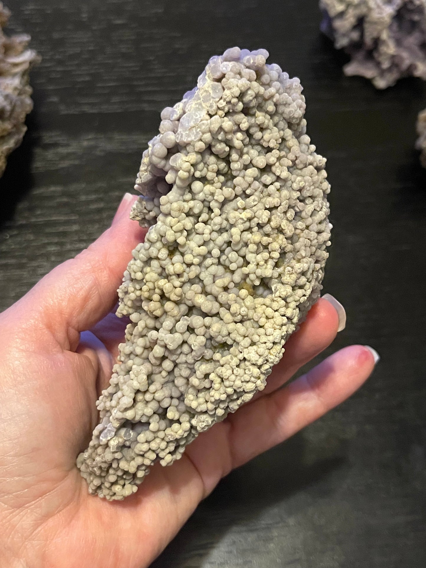 Grape Agate Botryoidal Raw Freeform Specimen healing energy crystal
