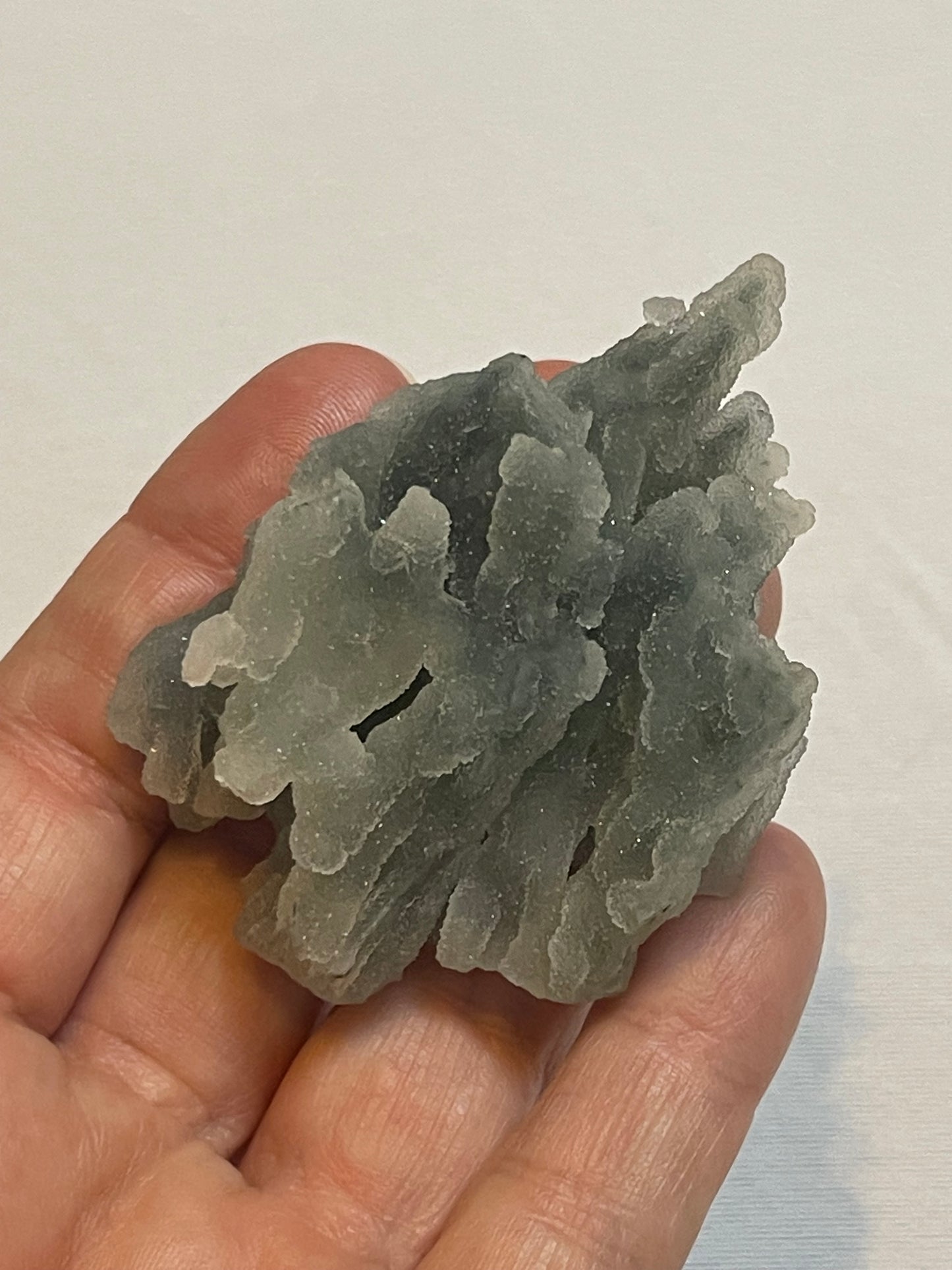 Green Chalcedony druzy crystal Chalcedony Specimen Sugar Druzy Crystal stalactite cluster rare crystal specimen