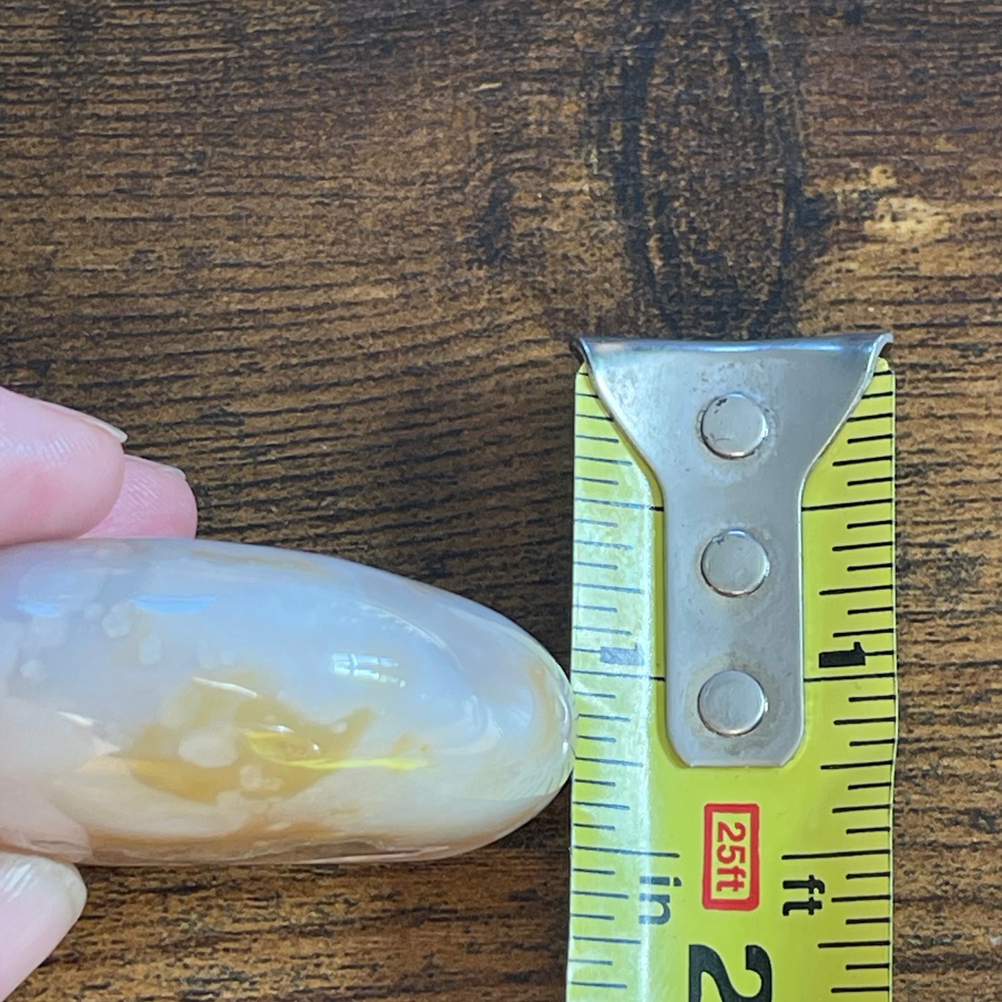 Flower Agate Moon Crystal