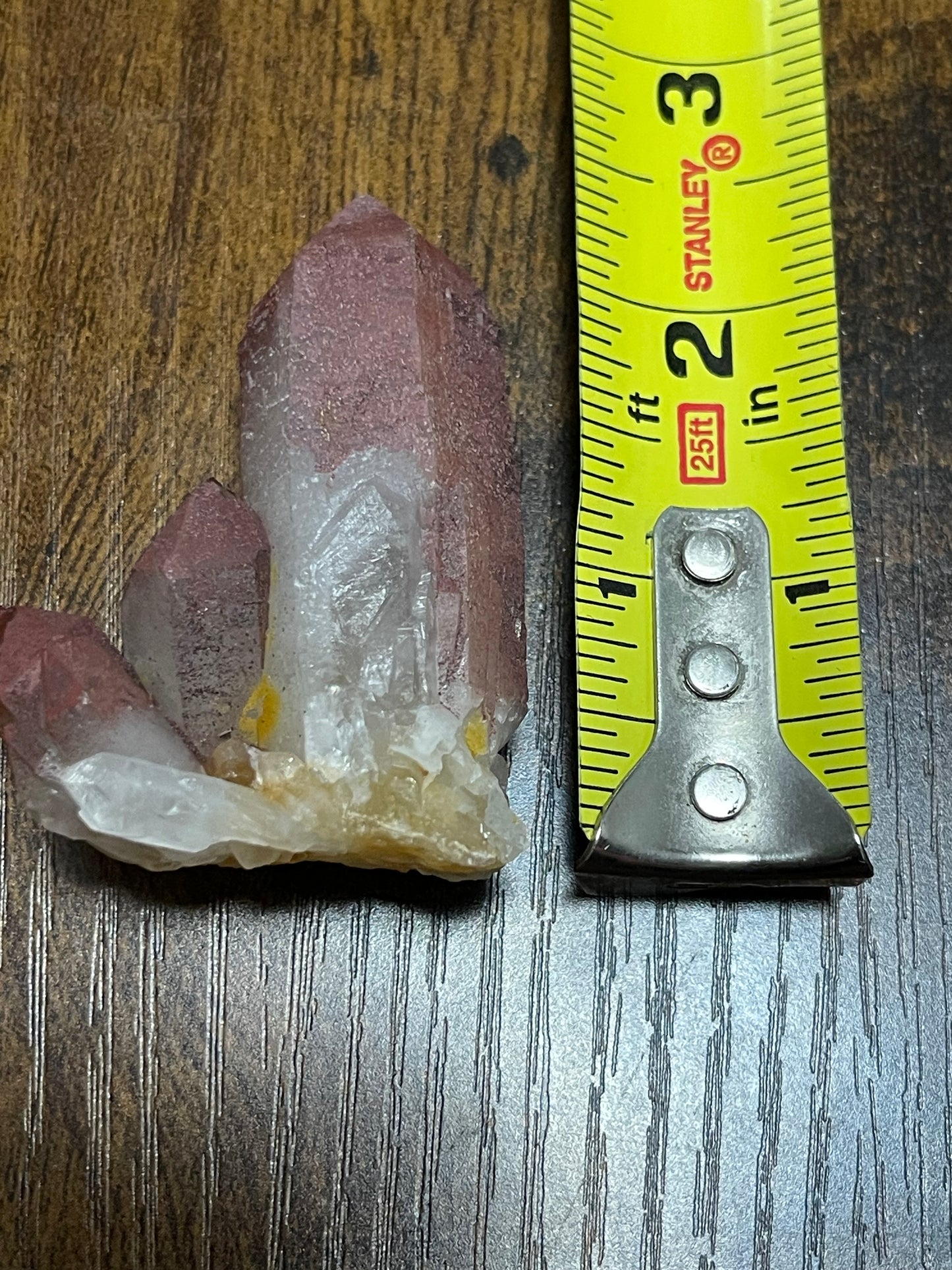 Hematite Quartz Cluster Pink Quartz Elestial Quartz Crystal Hematoid Cluster Red Hematite Quartz Specimen Crystal Home Decor Gift