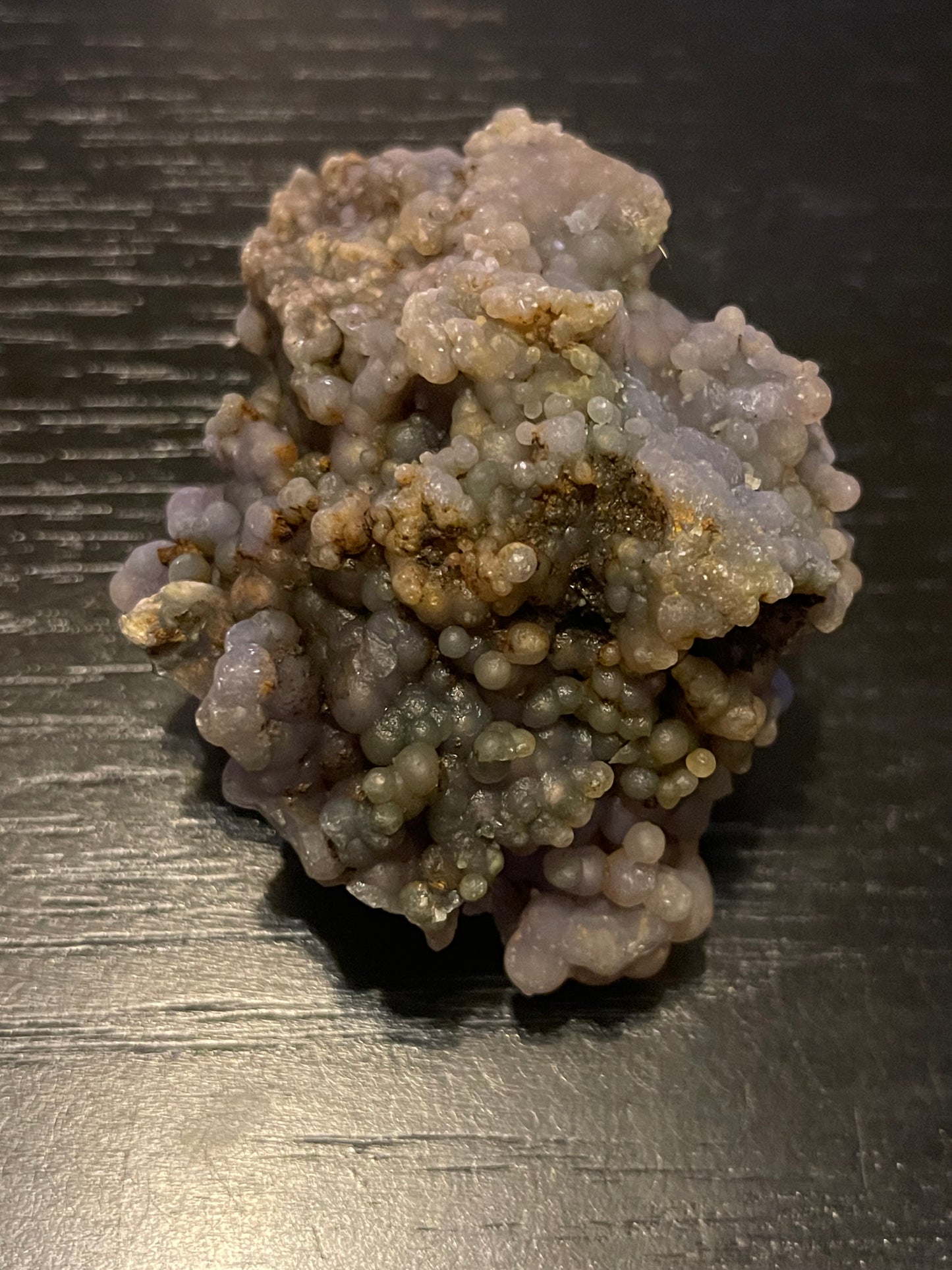 Grape Agate Botryoidal Raw Freeform Specimen healing energy crystal (this item has a small imperfection, read description & see photos)