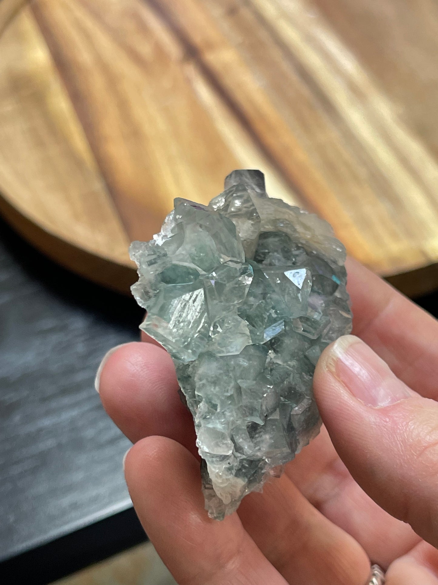 Stunning Apophyllite Specimen on Chalcedony with Stilbite | Grade A Apophyllite | Diamond Apophyllite