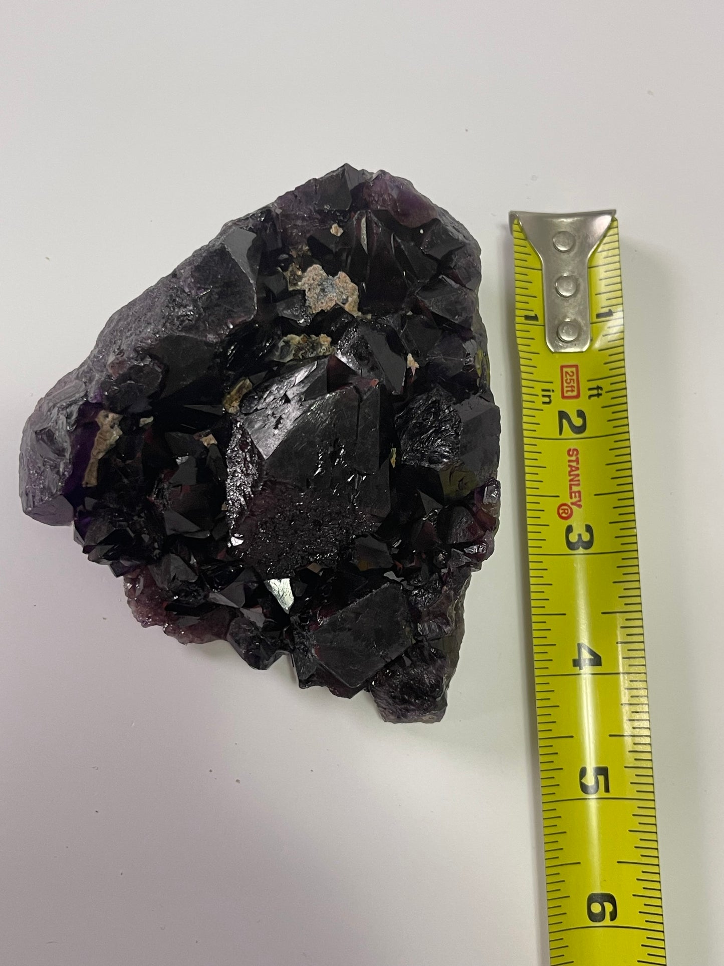 Red Amethyst Cluster Alien Amethyst Red Capped Amethyst with Record Keepers and Elestials Hematite Amethyst Crystal Home Decor Gift