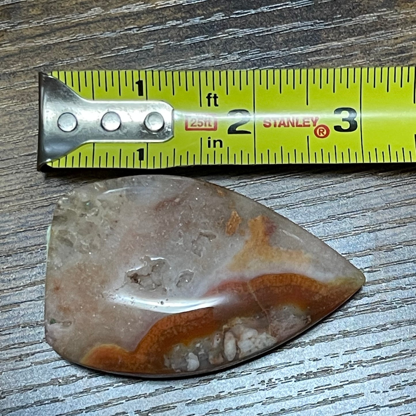 Pink Amethyst Flower Agate and carnelian Freeform flame teardrop