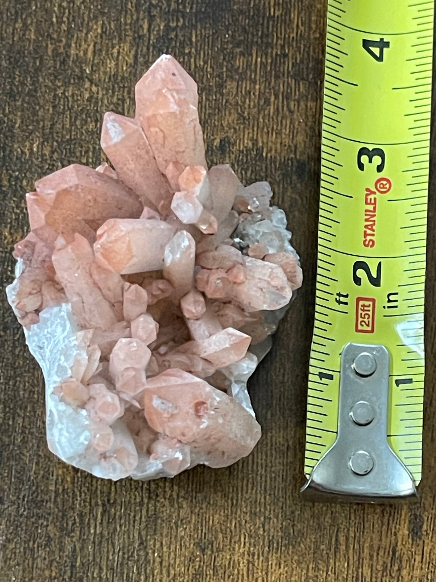 Crystal Cluster Pink Hematite Quartz Cluster Crystal Natural Elestial Quartz Hematoid Cluster Red Hematite Quartz Crystal Home Decor Gift