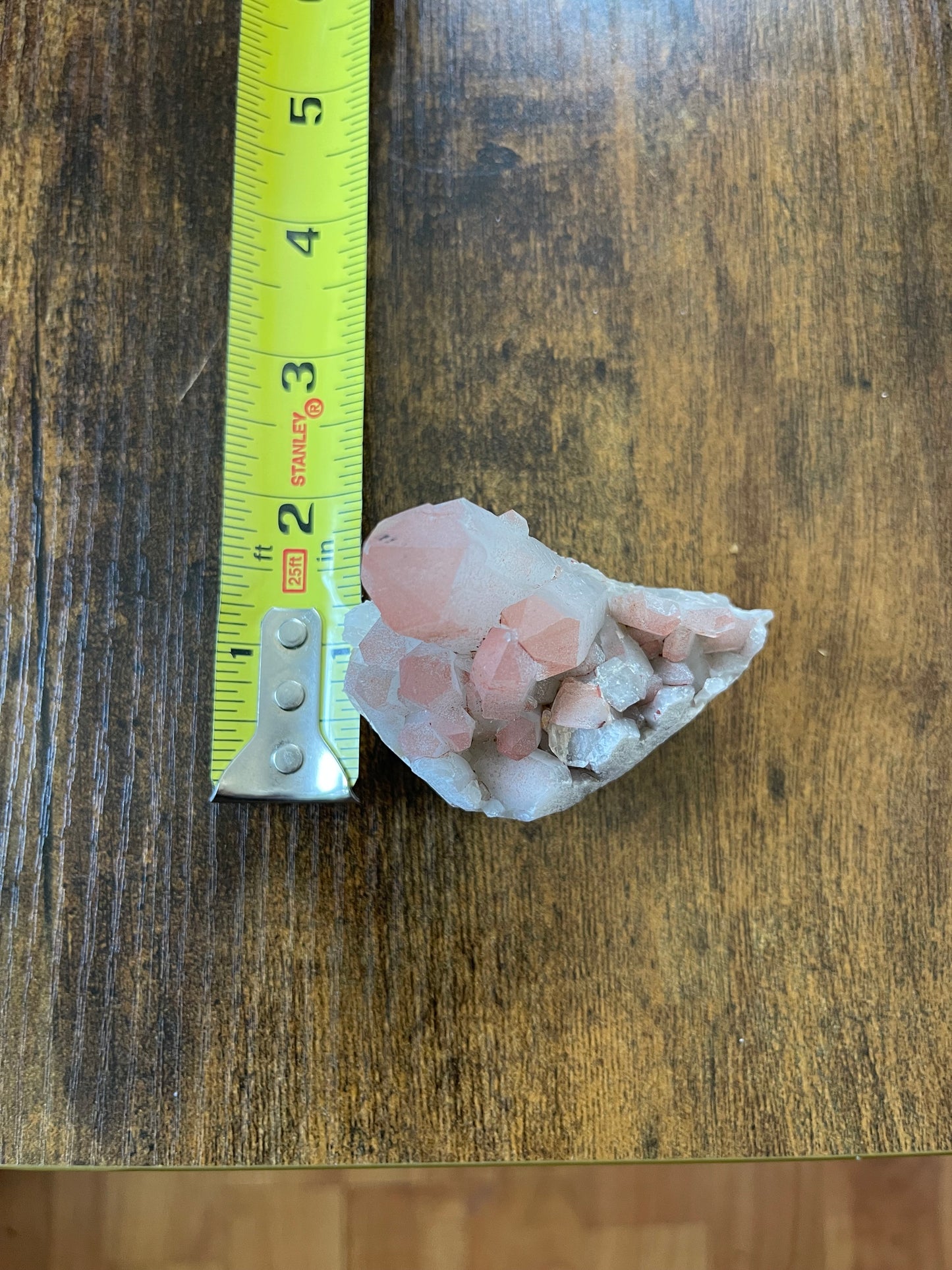 Pink Hematite Quartz Cluster Pink Quartz Elestial Quartz Hematoid Cluster Red Hematite Quartz specimen Quartz crystal