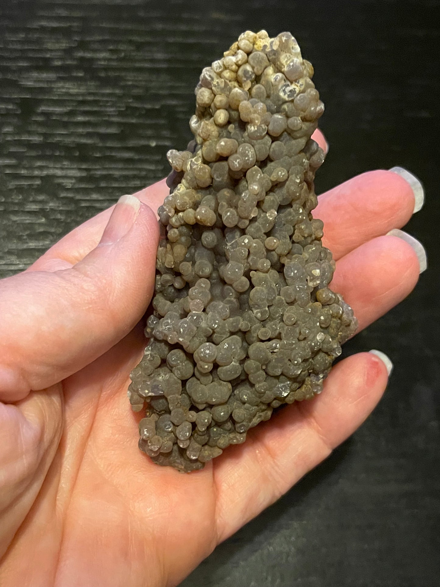 Grape Agate Botryoidal Raw Freeform Specimen healing energy crystal