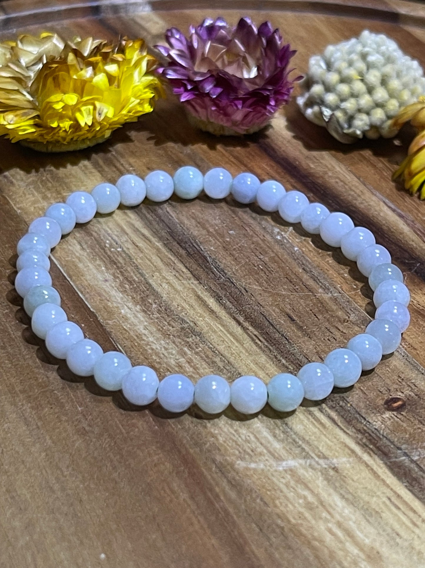 Burma Jade Bracelet | 6mm Jade Bracelet | High Quality Burmese Jade