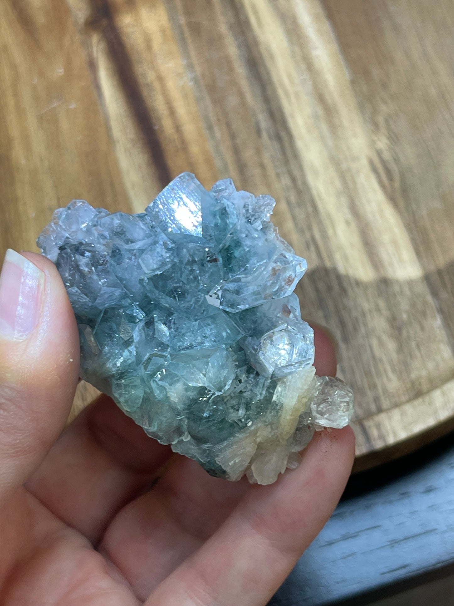 Stunning Apophyllite Specimen on Chalcedony with Stilbite | Grade A Apophyllite | Diamond Apophyllite