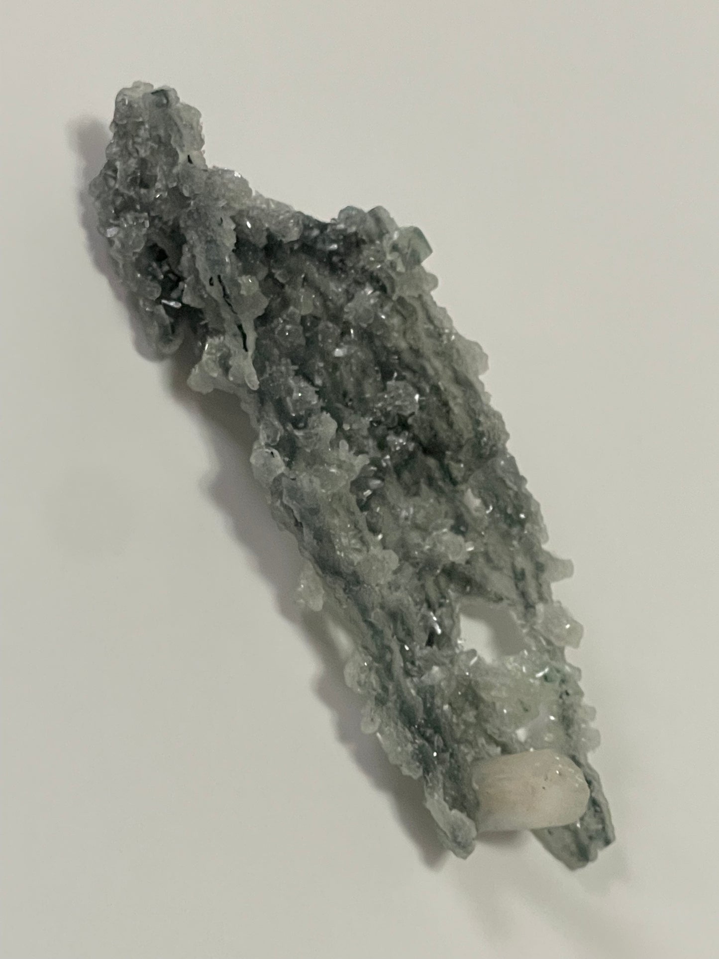 Black Chalcedony with Apophyllite Druzy Chalcedony Apophyllite Specimen Zeolite Sugar Druzy Chalcedony Crystal Home Decor Gift
