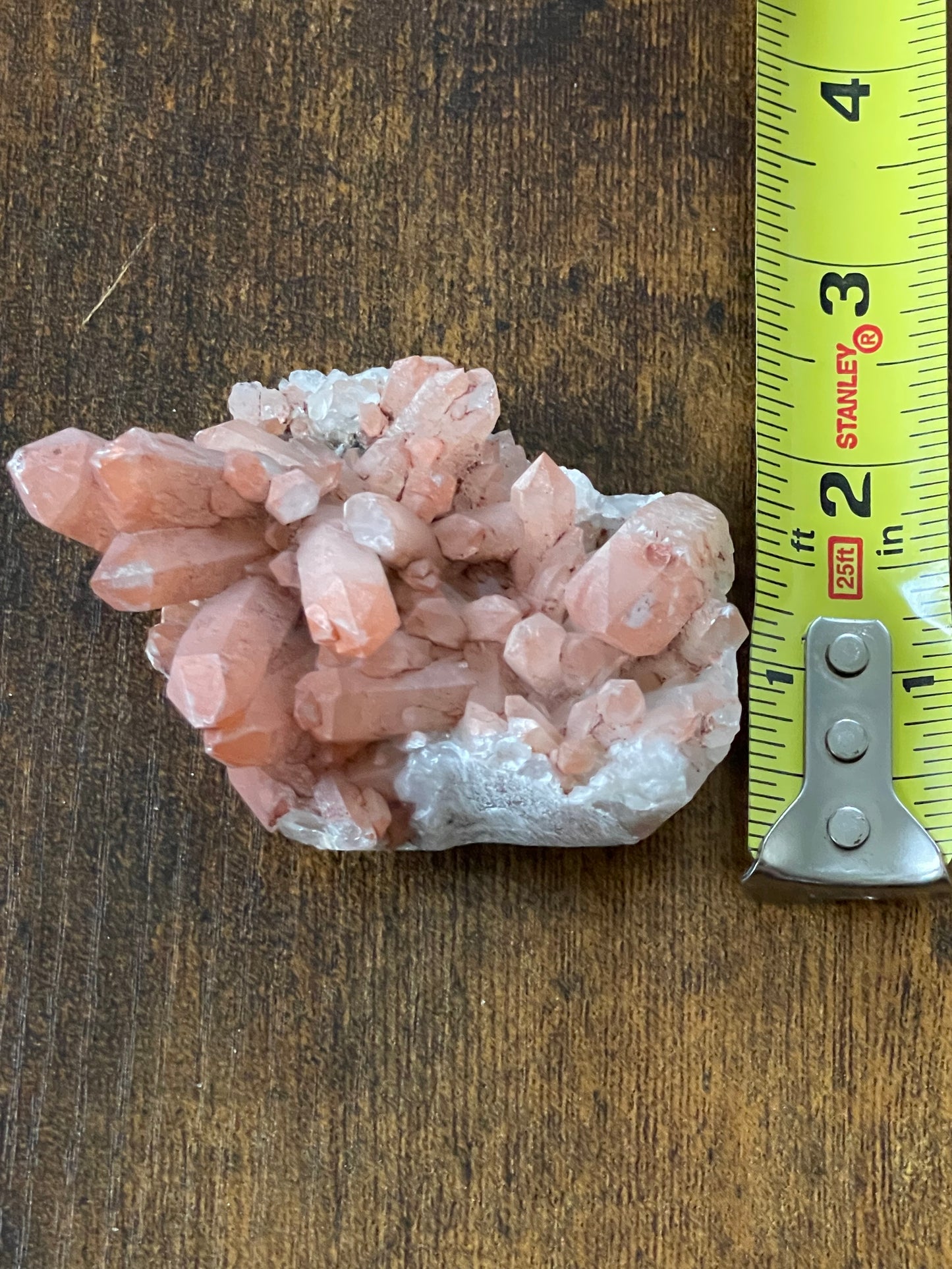 Crystal Cluster Pink Hematite Quartz Cluster Crystal Natural Elestial Quartz Hematoid Cluster Red Hematite Quartz Crystal Home Decor Gift