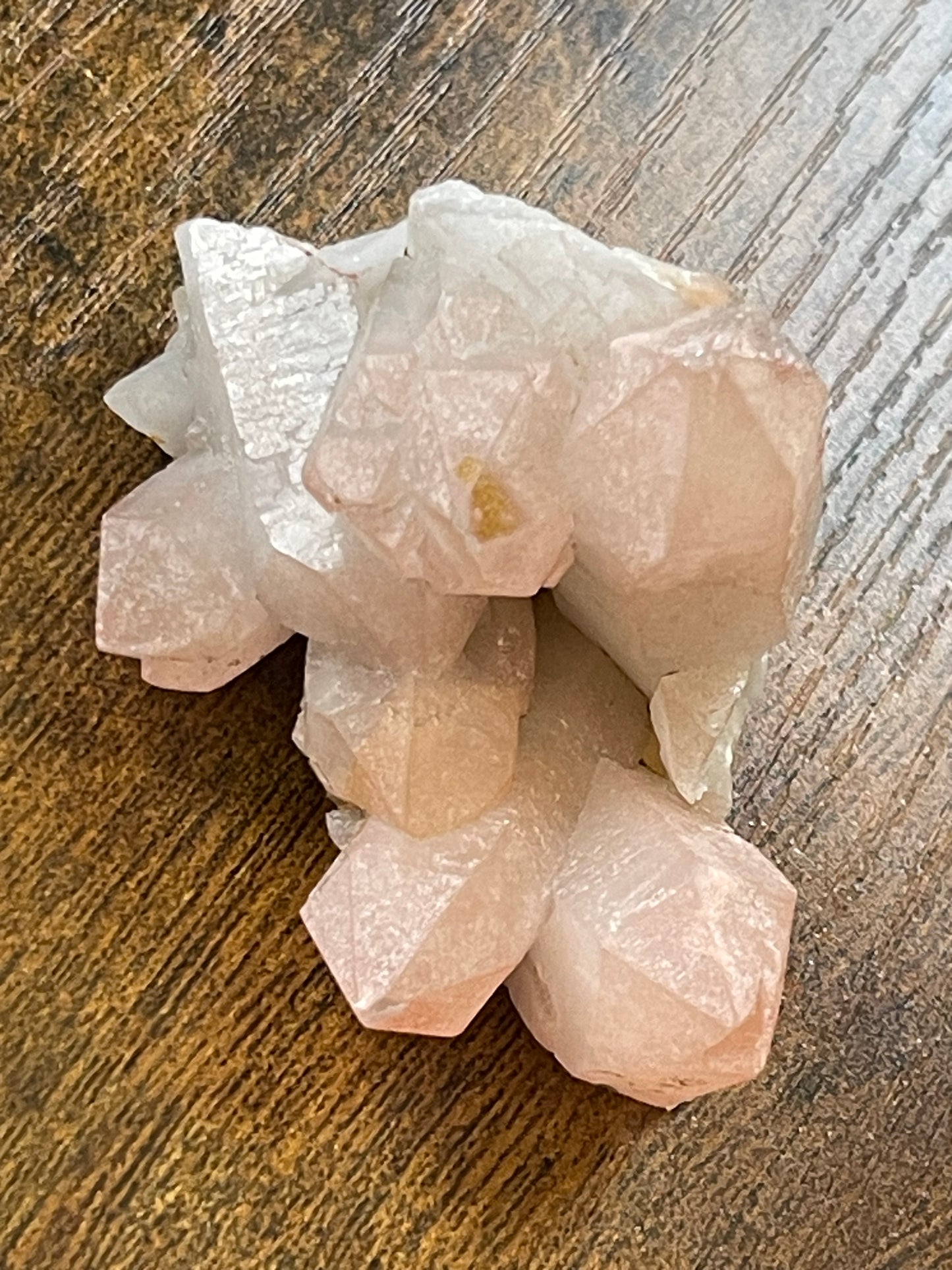 Pink Hematite Quartz Cluster Pink Quartz Elestial Quartz Natural Hematoid Cluster Red Hematite Quartz Fire Quartz Crystal home decor gift