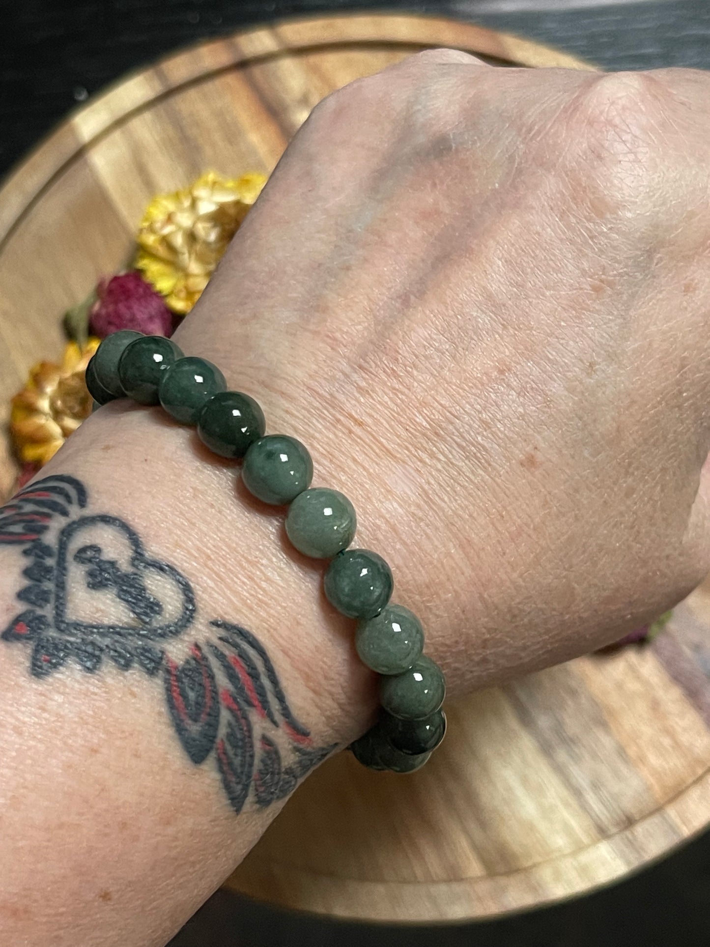 Burma Jade Bracelet | 9mm Jade Bracelet | High Quality Burmese Jade