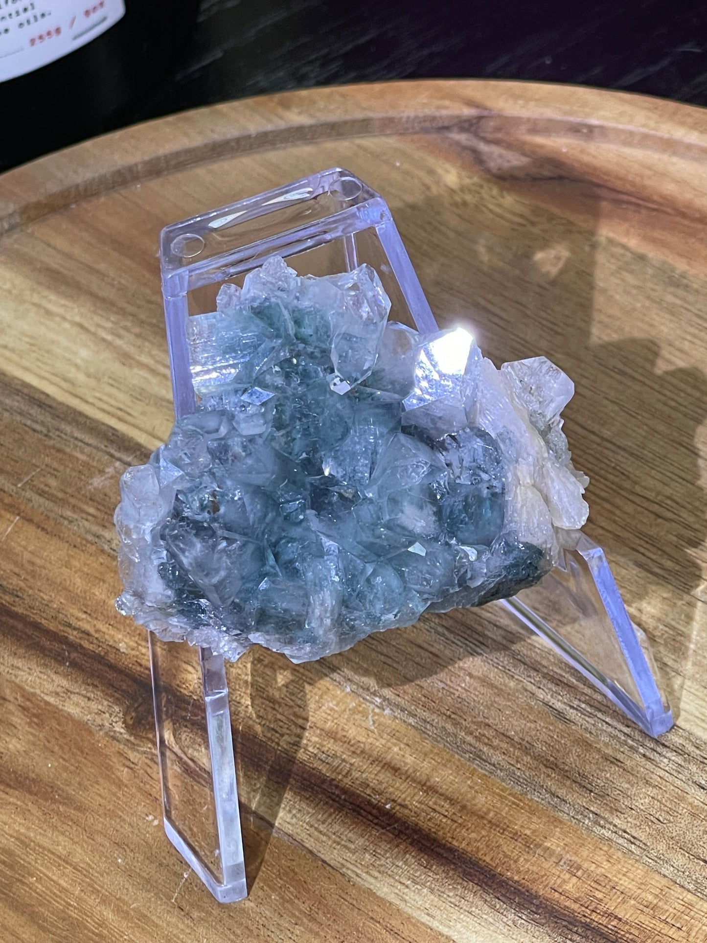 Stunning Apophyllite Specimen on Chalcedony with Stilbite | Grade A Apophyllite | Diamond Apophyllite