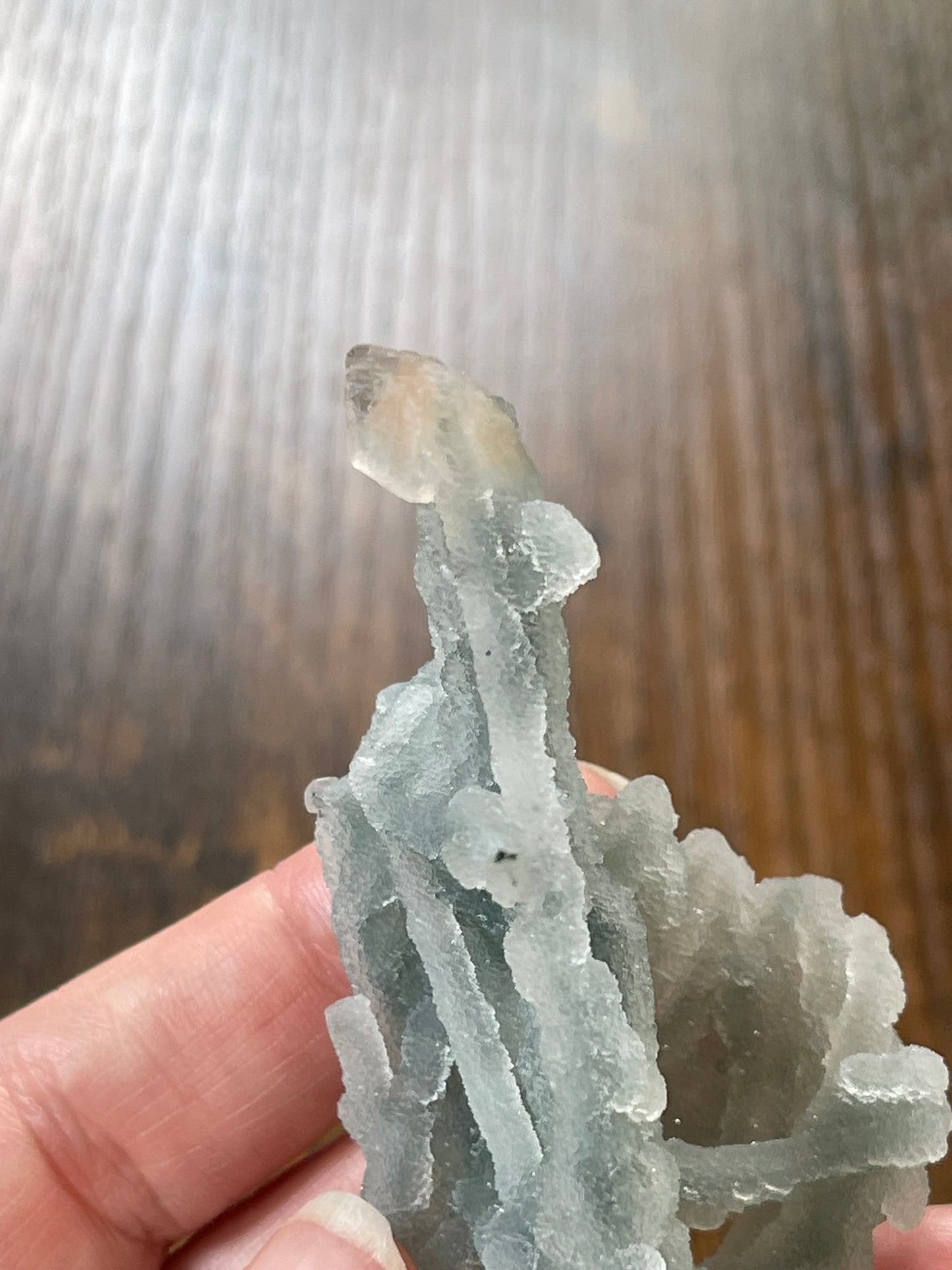 Green Chalcedony druzy crystal Chalcedony With Apophyllite Green Chalcedony Specimen rare crystal stalactite cluster