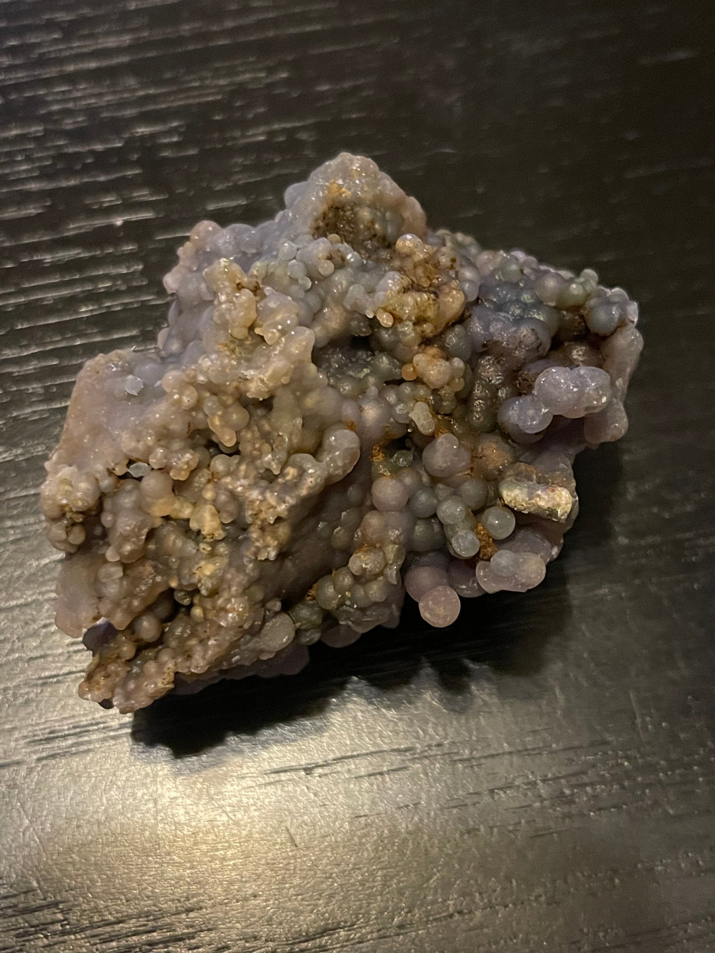 Grape Agate Botryoidal Raw Freeform Specimen healing energy crystal (this item has a small imperfection, read description & see photos)