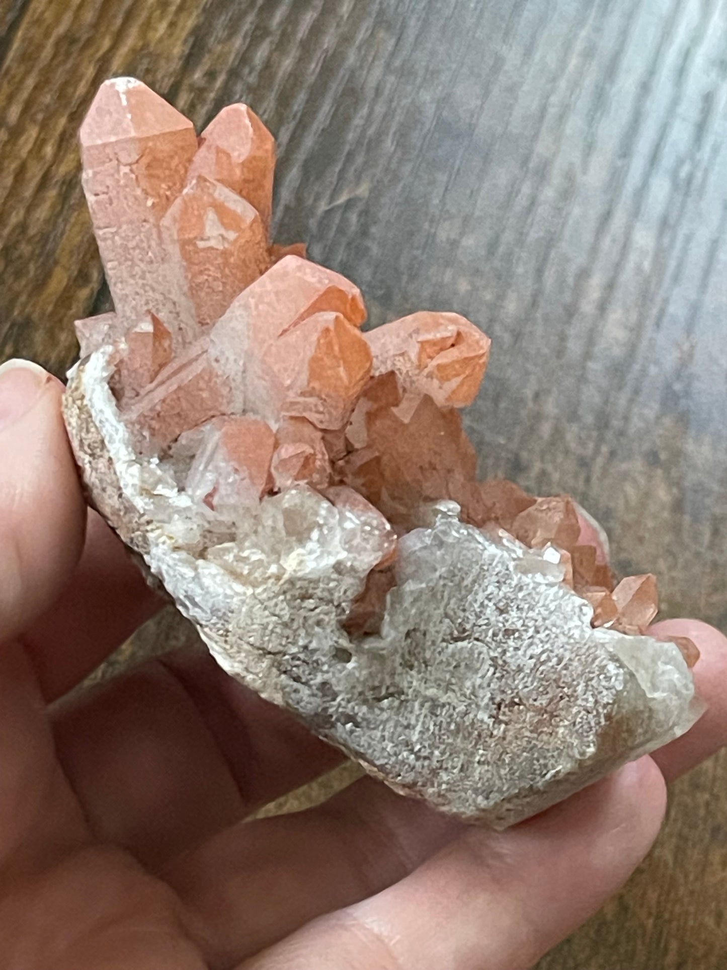 Crystal Cluster Pink Hematite Quartz Cluster Crystal Natural Elestial Quartz Hematoid Cluster Red Hematite Quartz Crystal Home Decor Gift