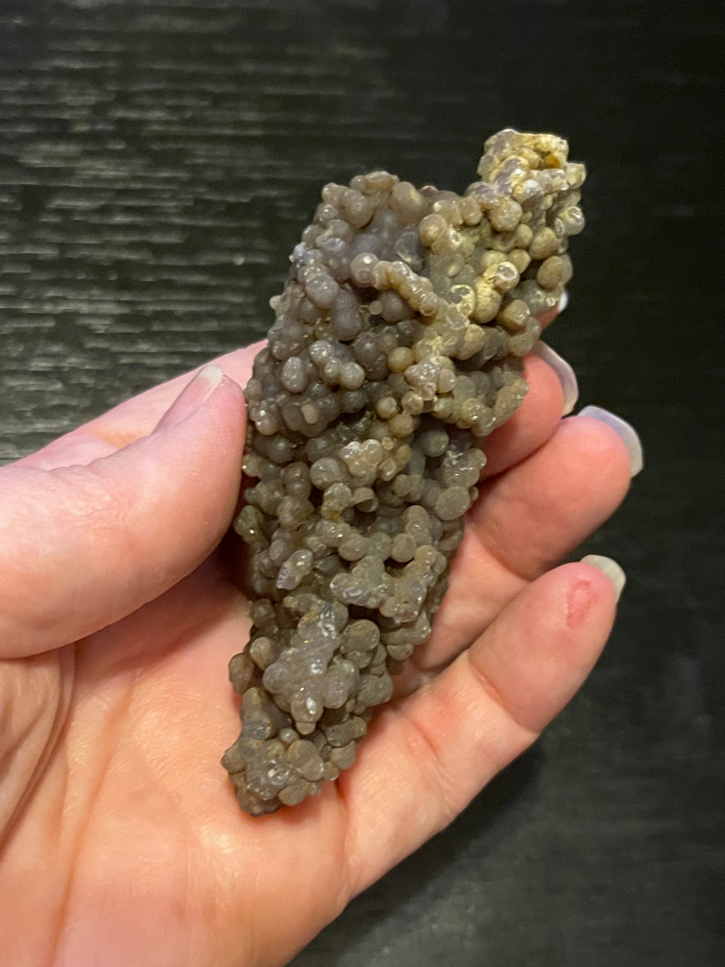 Grape Agate Botryoidal Raw Freeform Specimen healing energy crystal