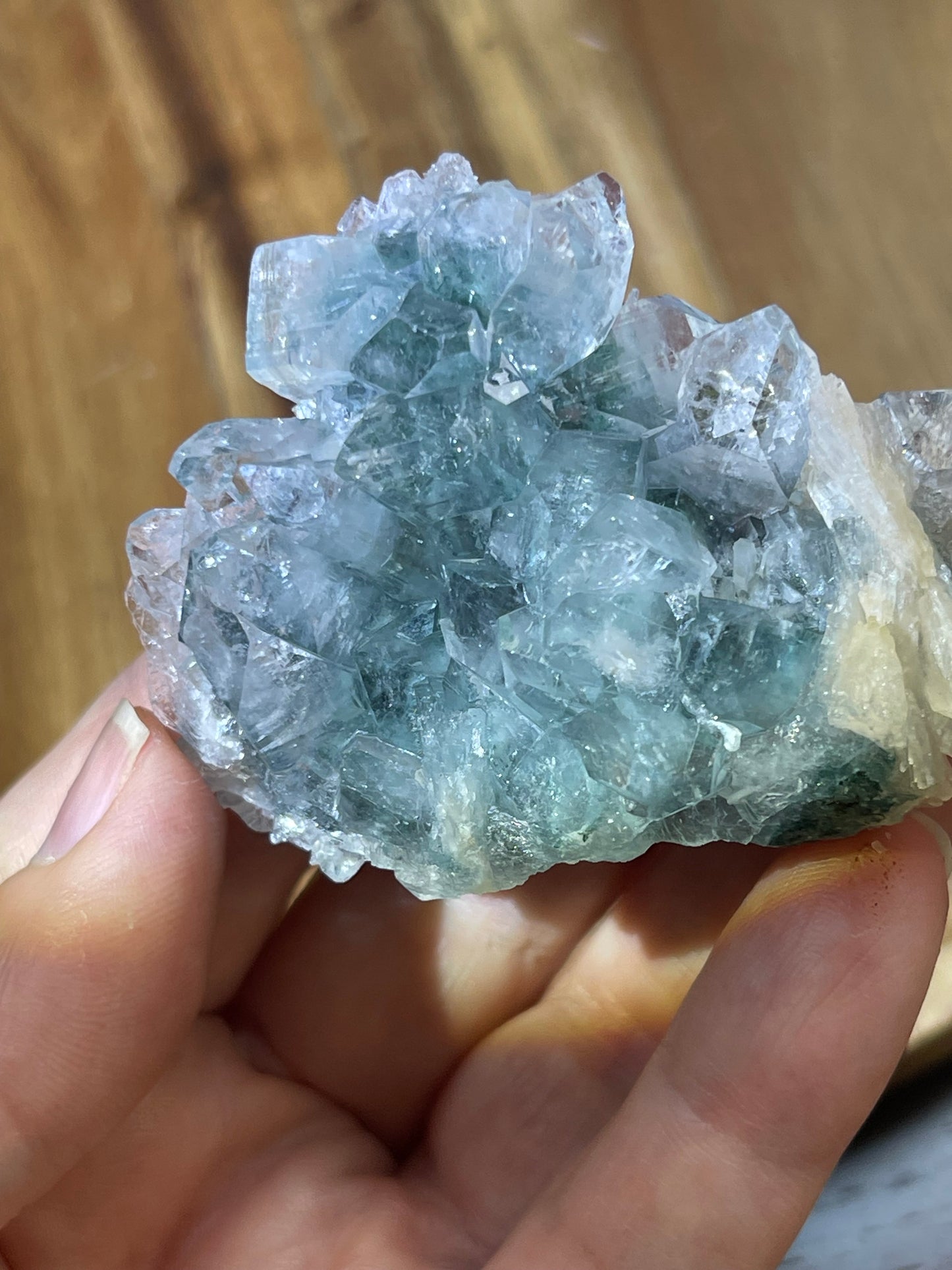 Stunning Apophyllite Specimen on Chalcedony with Stilbite | Grade A Apophyllite | Diamond Apophyllite