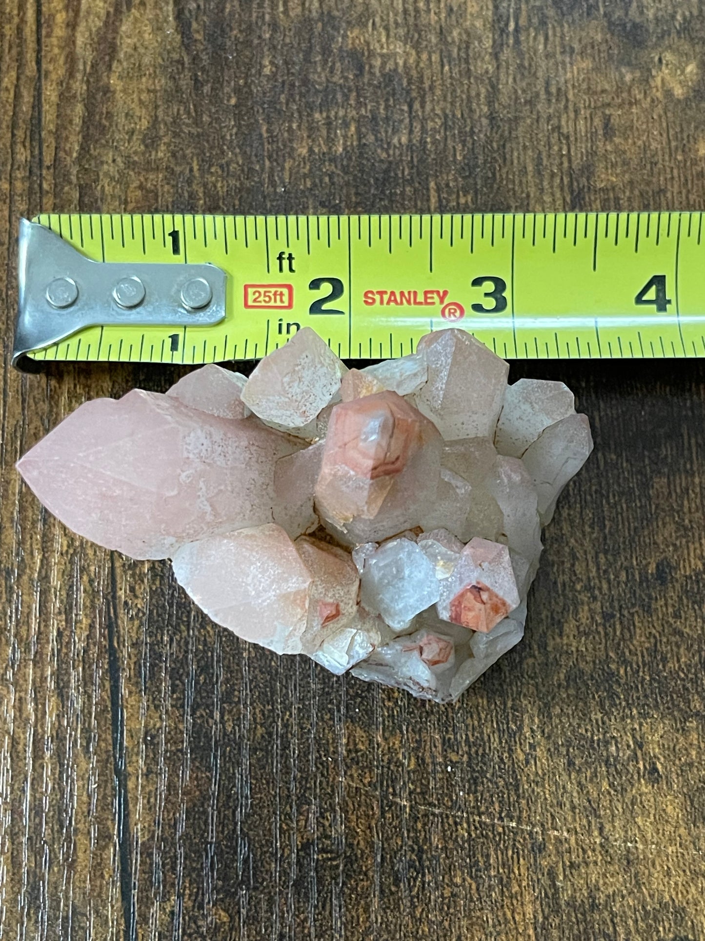 Crystal Cluster Pink Hematite Quartz Cluster Crystal Natural Elestial Quartz Hematoid Cluster Red Hematite Quartz Crystal Home Decor Gift