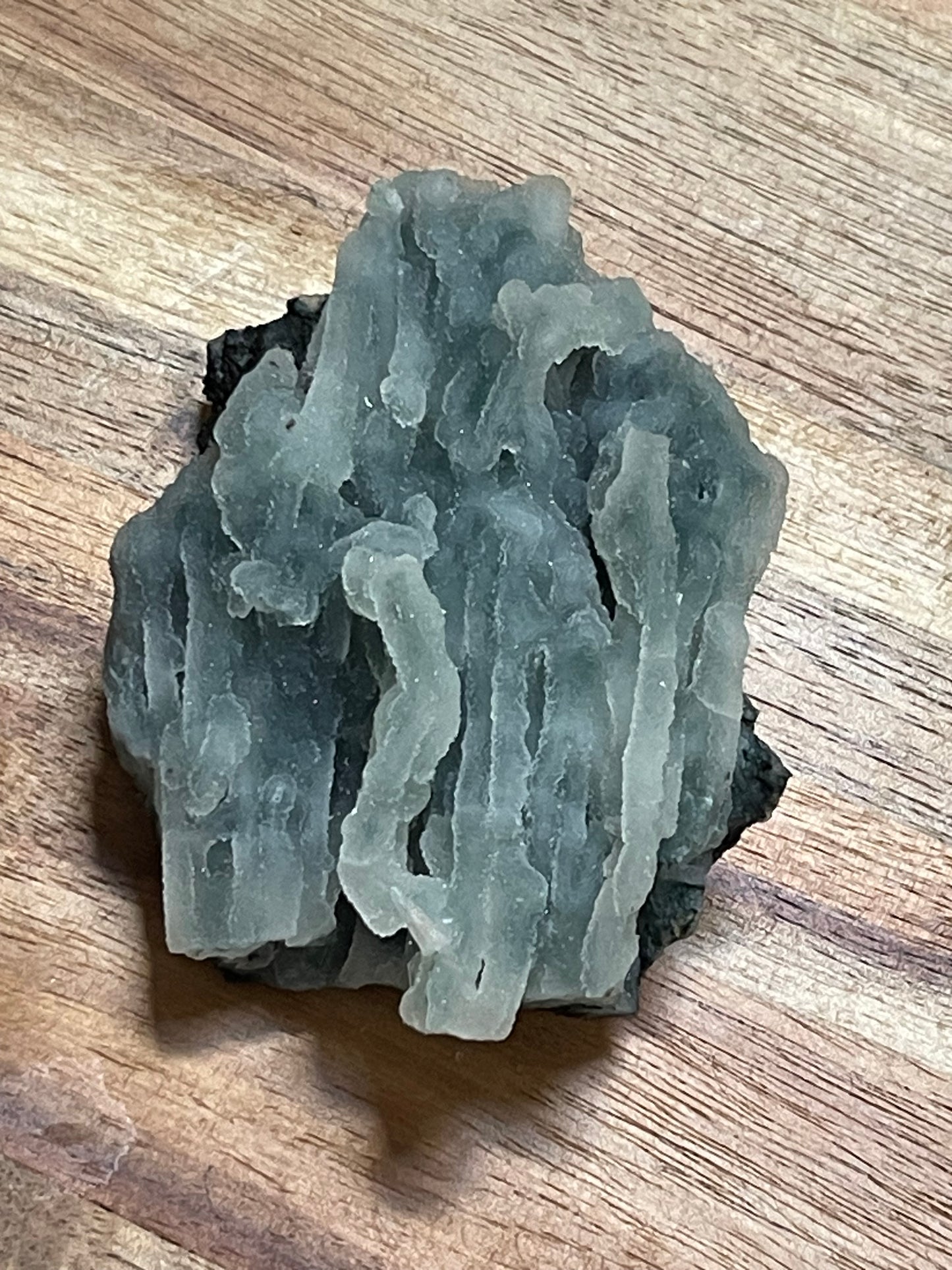 Rare Blue Green Sugar Druzy Chalcedony | Sea Green Chalcedony | Green Druzy Chalcedony Specimen | Chalcedony Stalactites