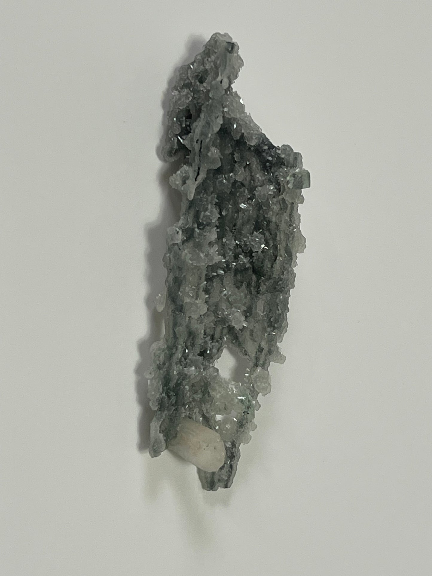 Black Chalcedony with Apophyllite Druzy Chalcedony Apophyllite Specimen Zeolite Sugar Druzy Chalcedony Crystal Home Decor Gift