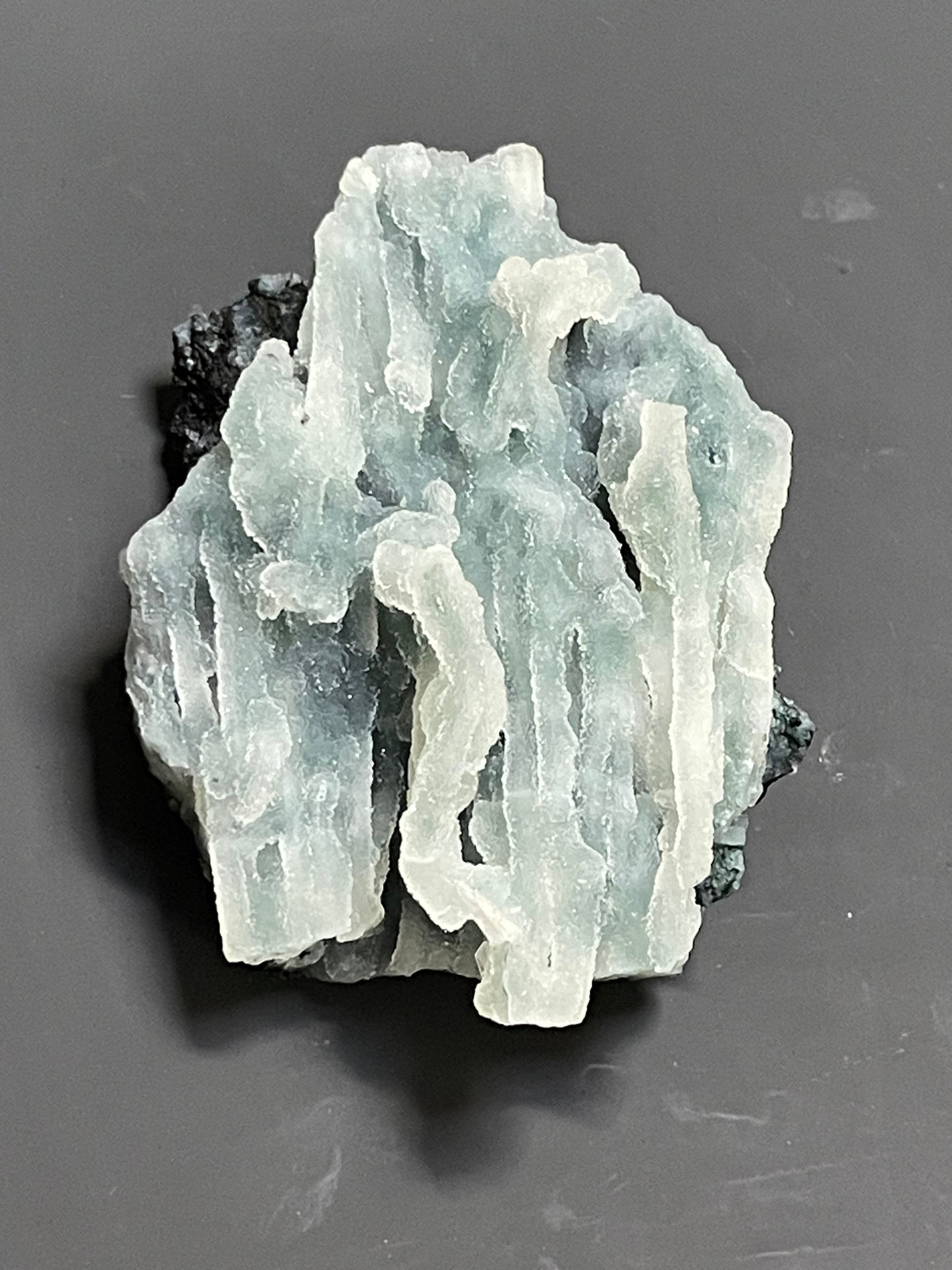 Rare Blue Green Sugar Druzy Chalcedony | Sea Green Chalcedony | Green Druzy Chalcedony Specimen | Chalcedony Stalactites
