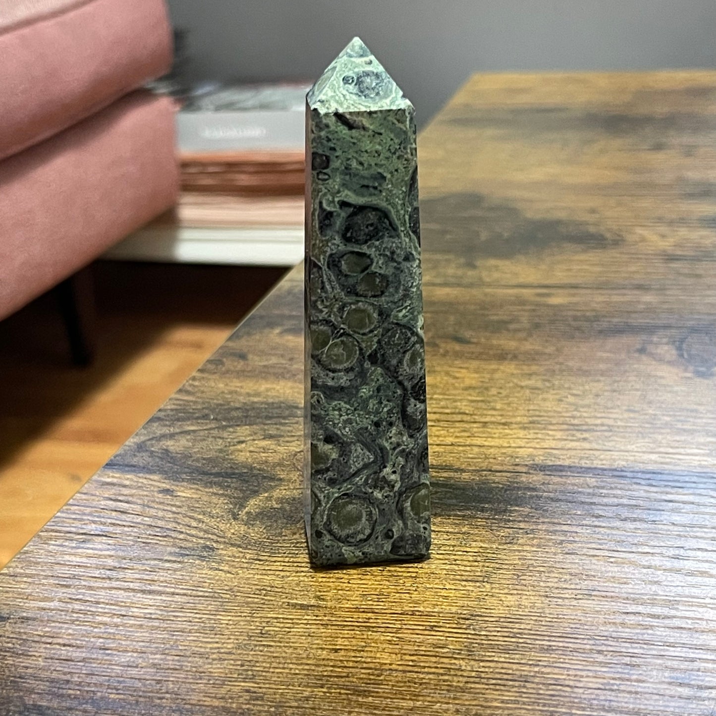 Kambaba Jasper Tower green healing crystal