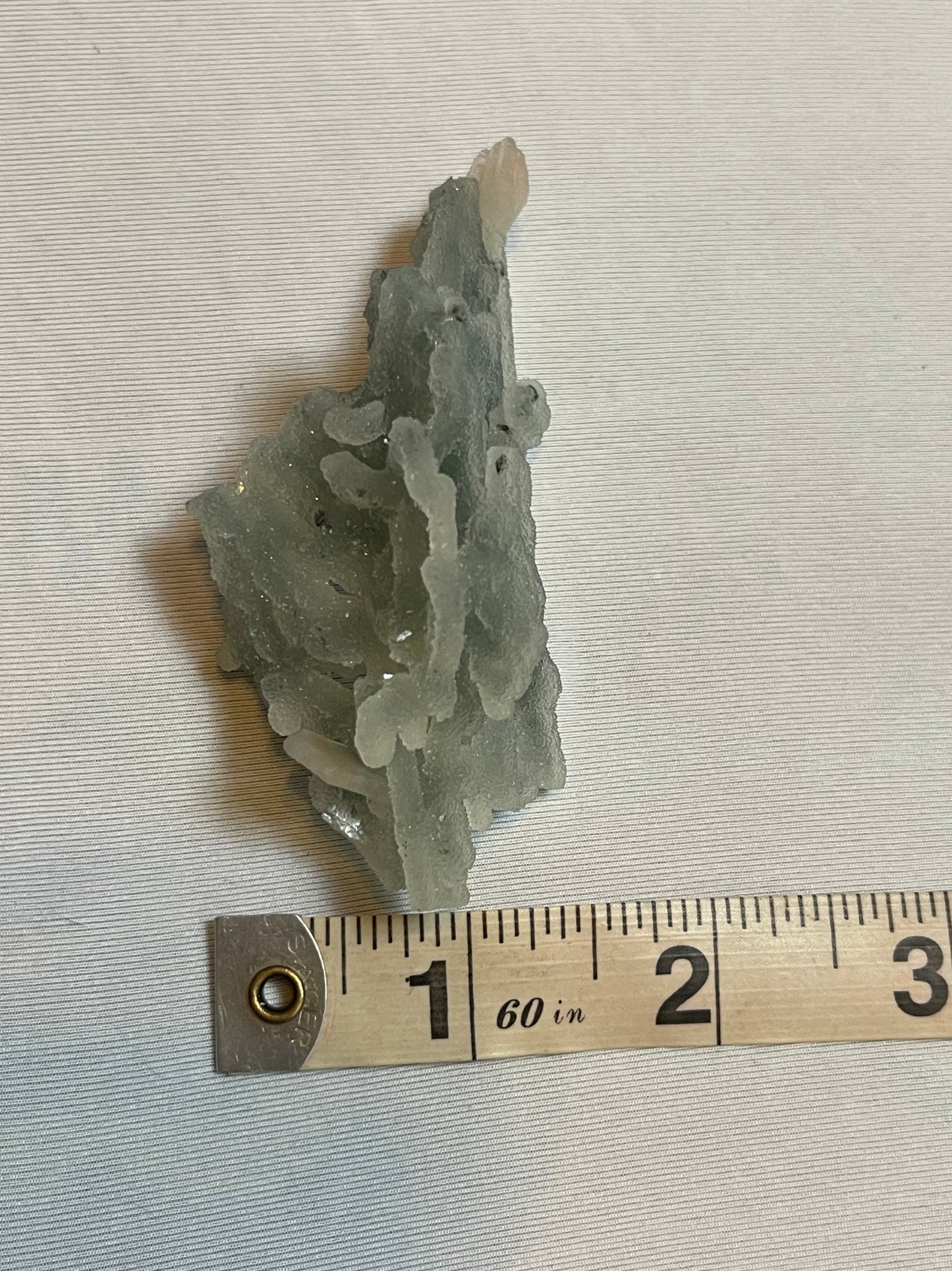 Green Chalcedony druzy crystal Chalcedony With Apophyllite Green Chalcedony Specimen rare crystal stalactite cluster