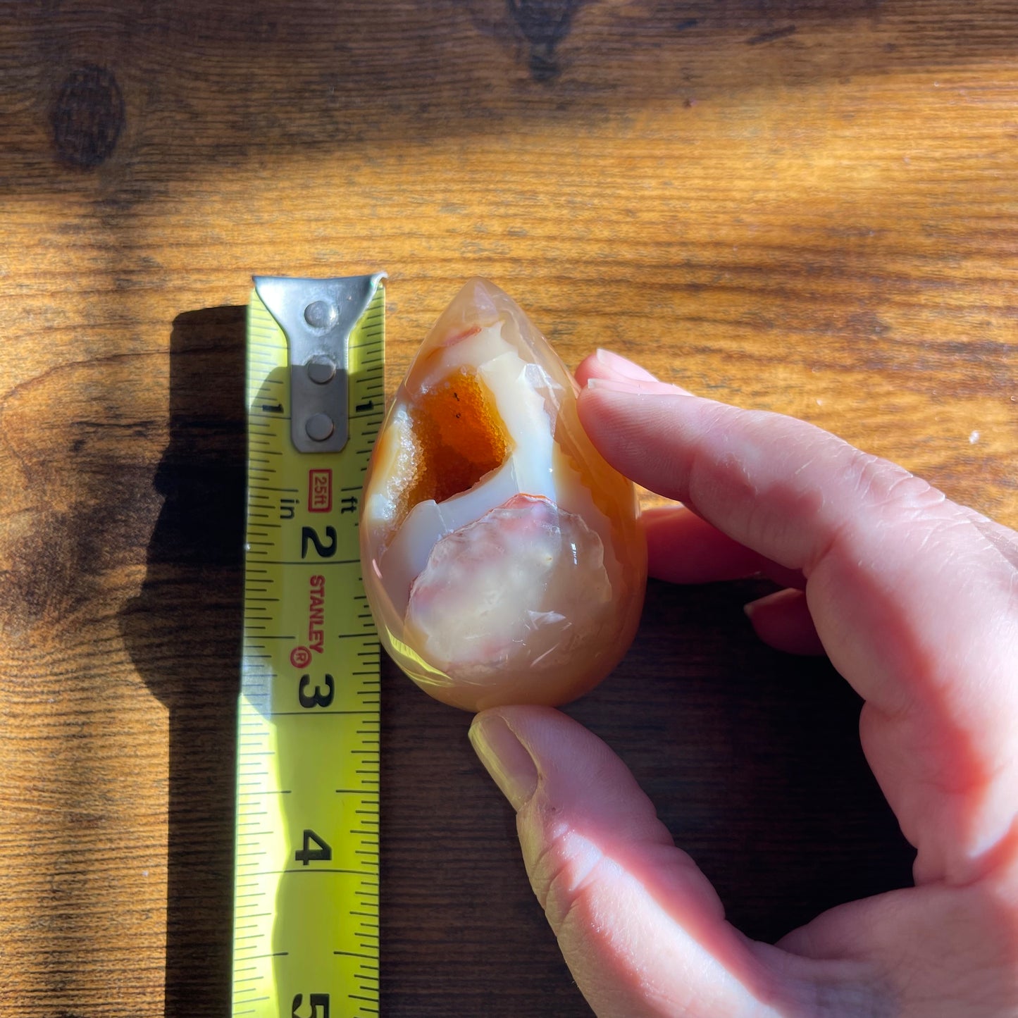 Druzy Agate Egg Healing Crystal