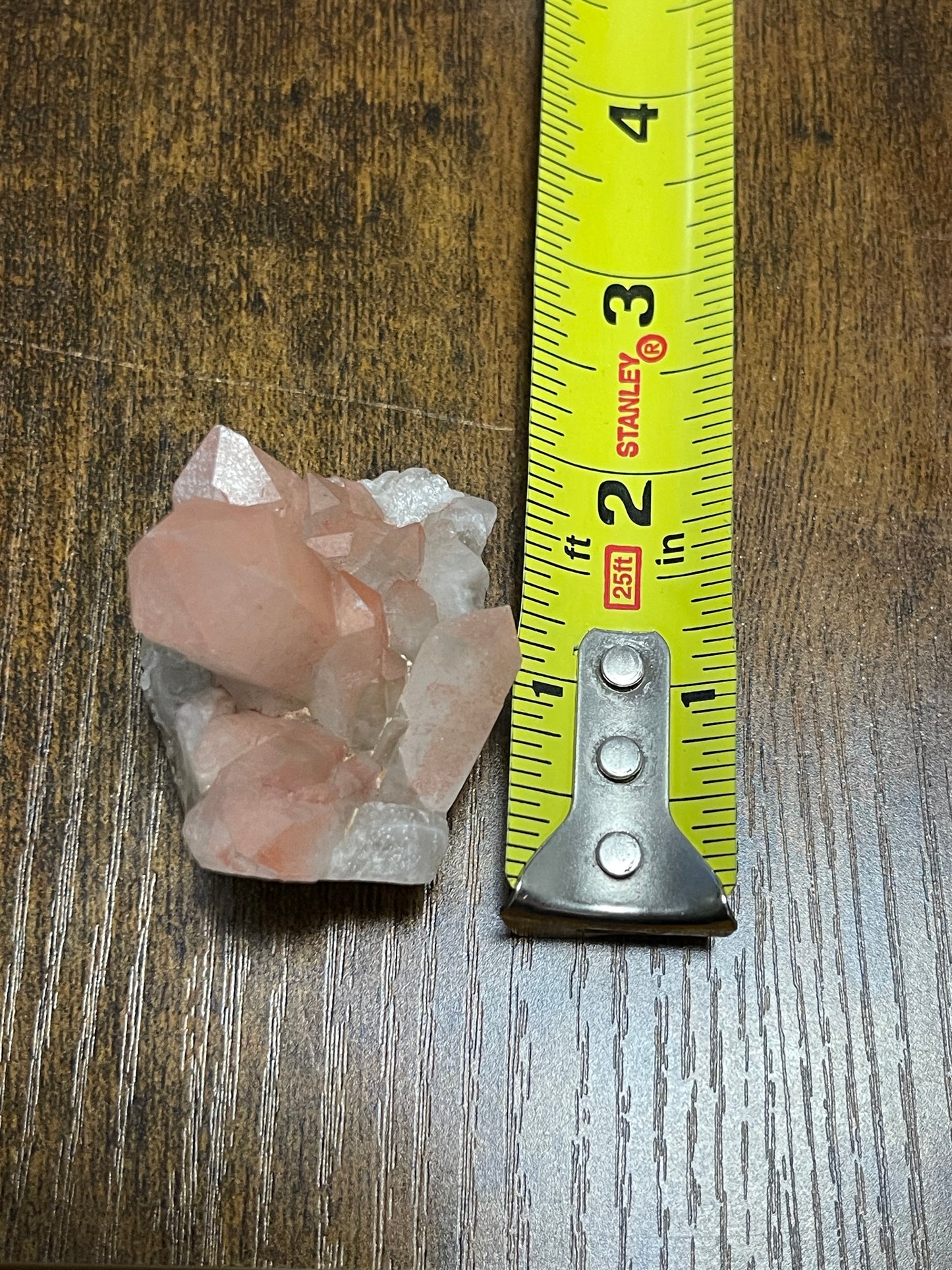 Pink Hematite Quartz Cluster Pink Quartz Elestial Quartz Natural Hematoid Cluster | Red Hematite Quartz Crystal Home Decor Gift