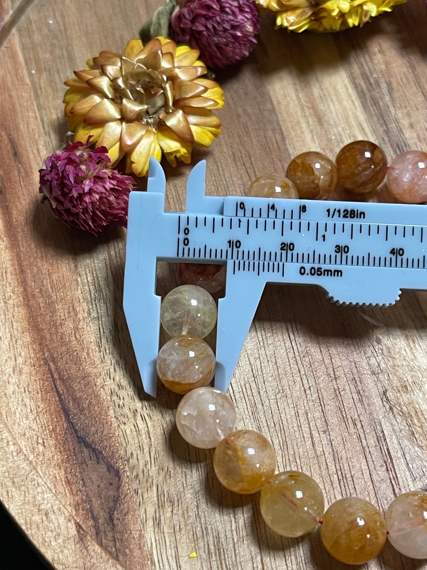 High Quality Golden Healer Bracelets | 10mm Gemstone Bracelets | Golden Healer Hematoid Bracelet