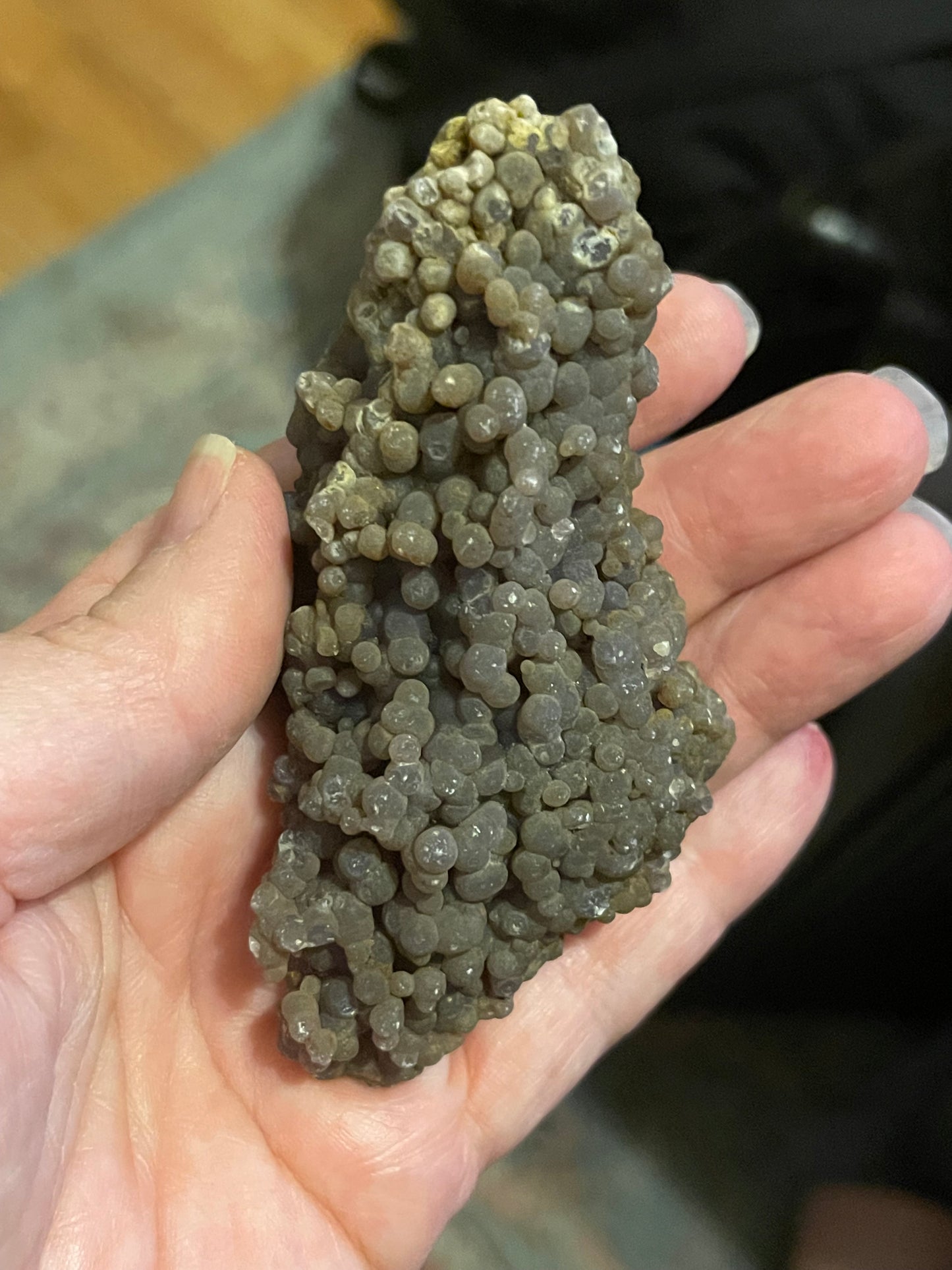 Grape Agate Botryoidal Raw Freeform Specimen healing energy crystal