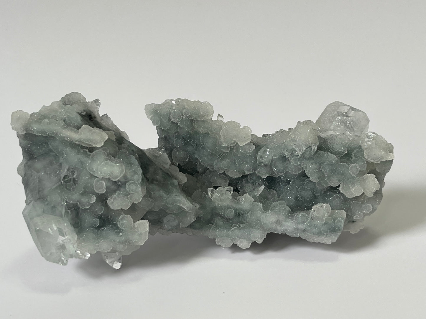 Chalcedony Stalactite Crystal with Diamond Apophyllite Druzy Crystal Cluster Raw Crystal Specimen Healing Crystal Home Decor Gift