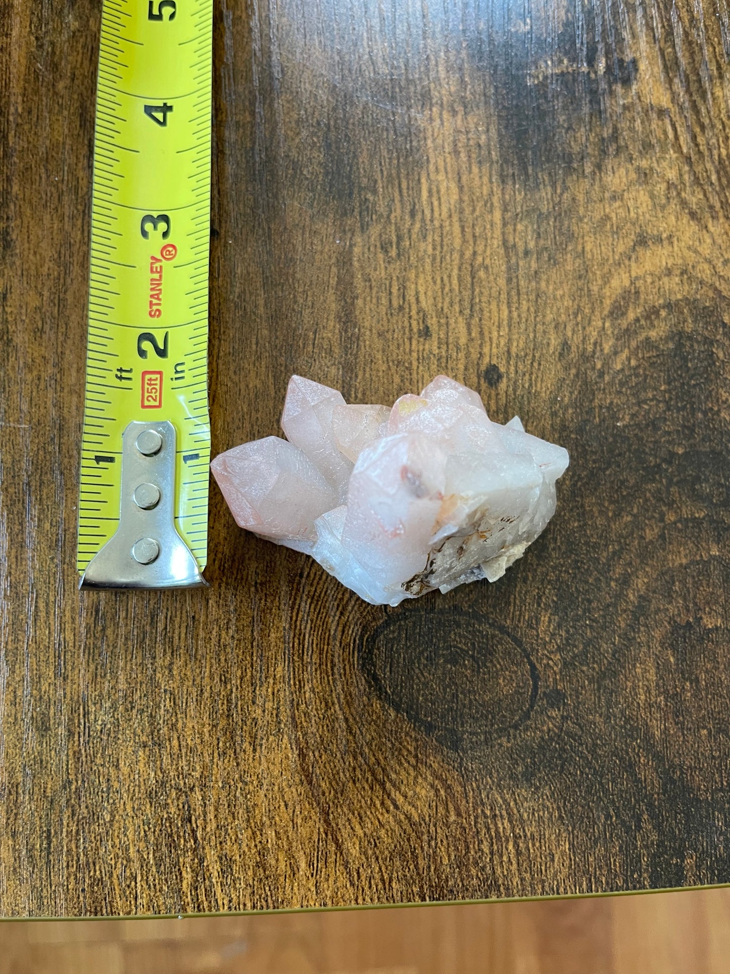 Pink Hematite Quartz Cluster Pink Quartz Elestial Quartz Natural Hematoid Cluster Red Hematite Quartz Fire Quartz Crystal home decor gift