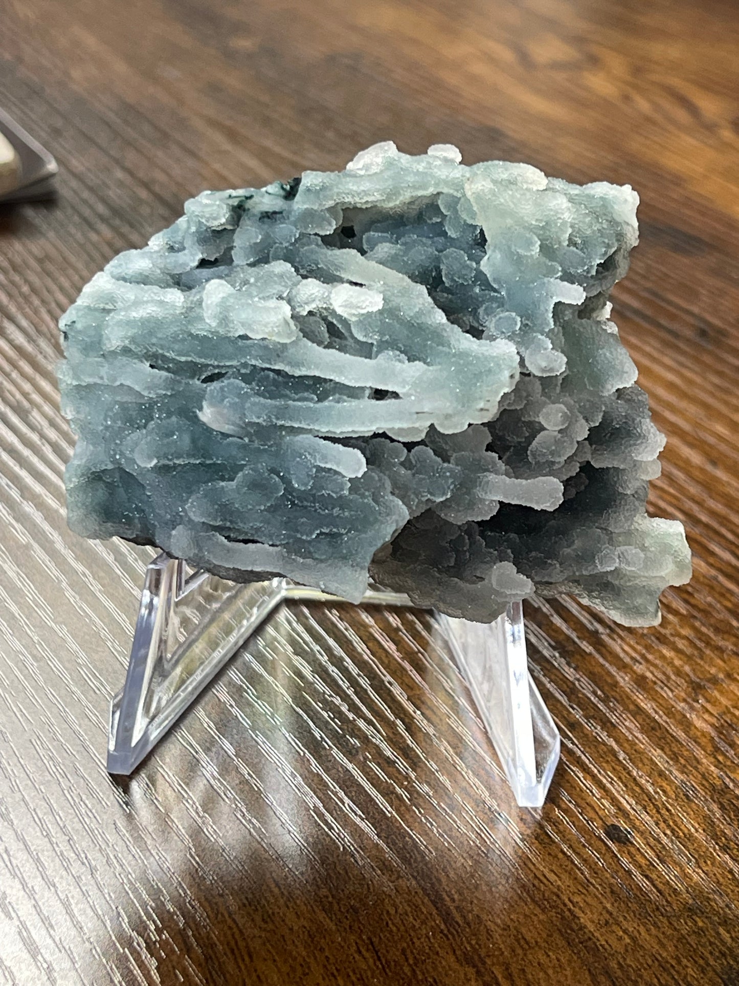 Green Chalcedony Crystal Stalactites Green Chalcedony Sugar Druzy Chalcedony Rare Crystal Specimen Sparkly Crystal Home Decor Gift