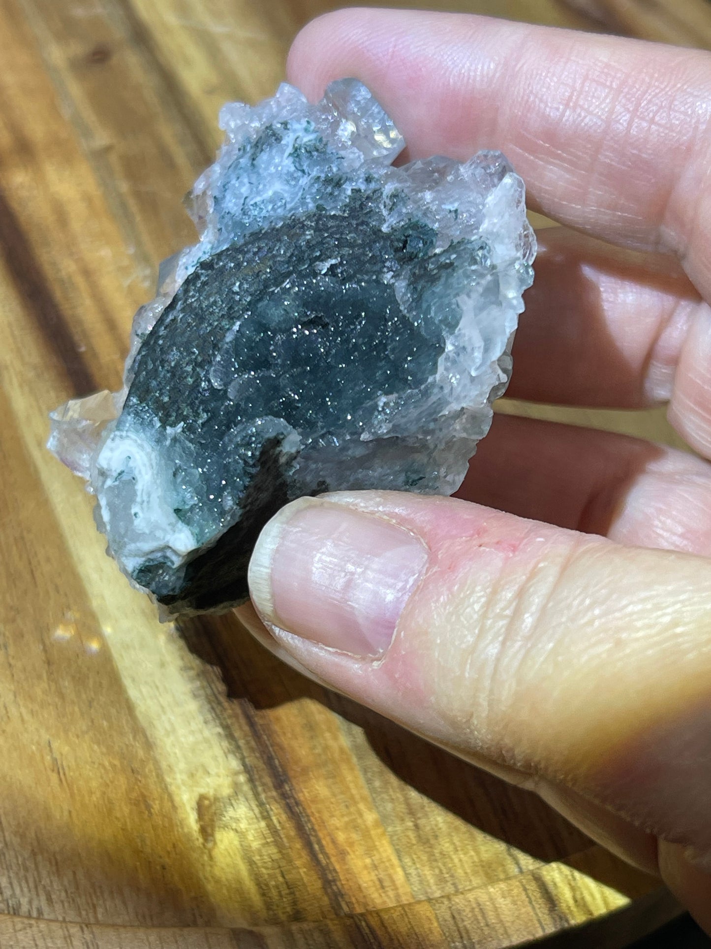 Stunning Apophyllite Specimen on Chalcedony with Stilbite | Grade A Apophyllite | Diamond Apophyllite