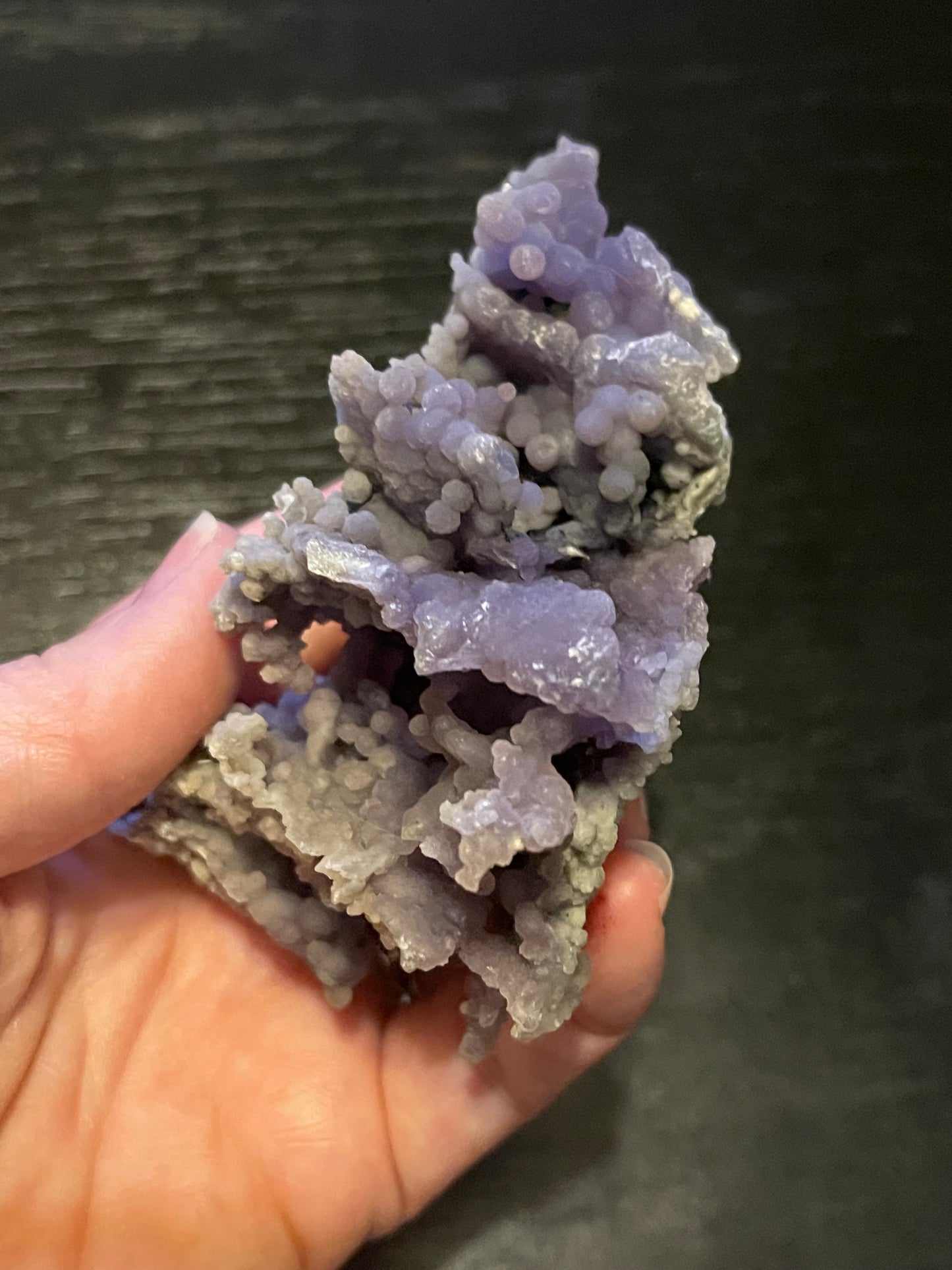 Grape Agate Botryoidal Raw Freeform Specimen healing energy crystal