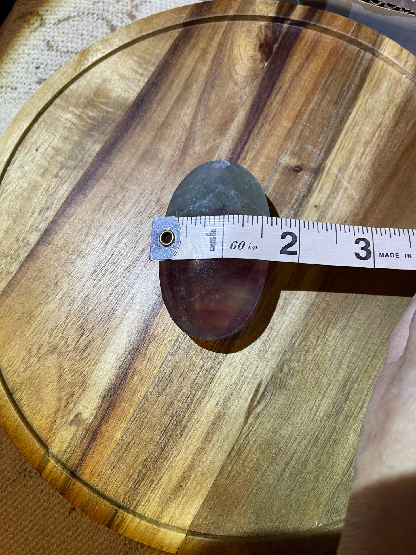 Fluorite Palmstone Candy Fluorite Crystal Rainbow Fluorite Reiki Crystal Palm stone