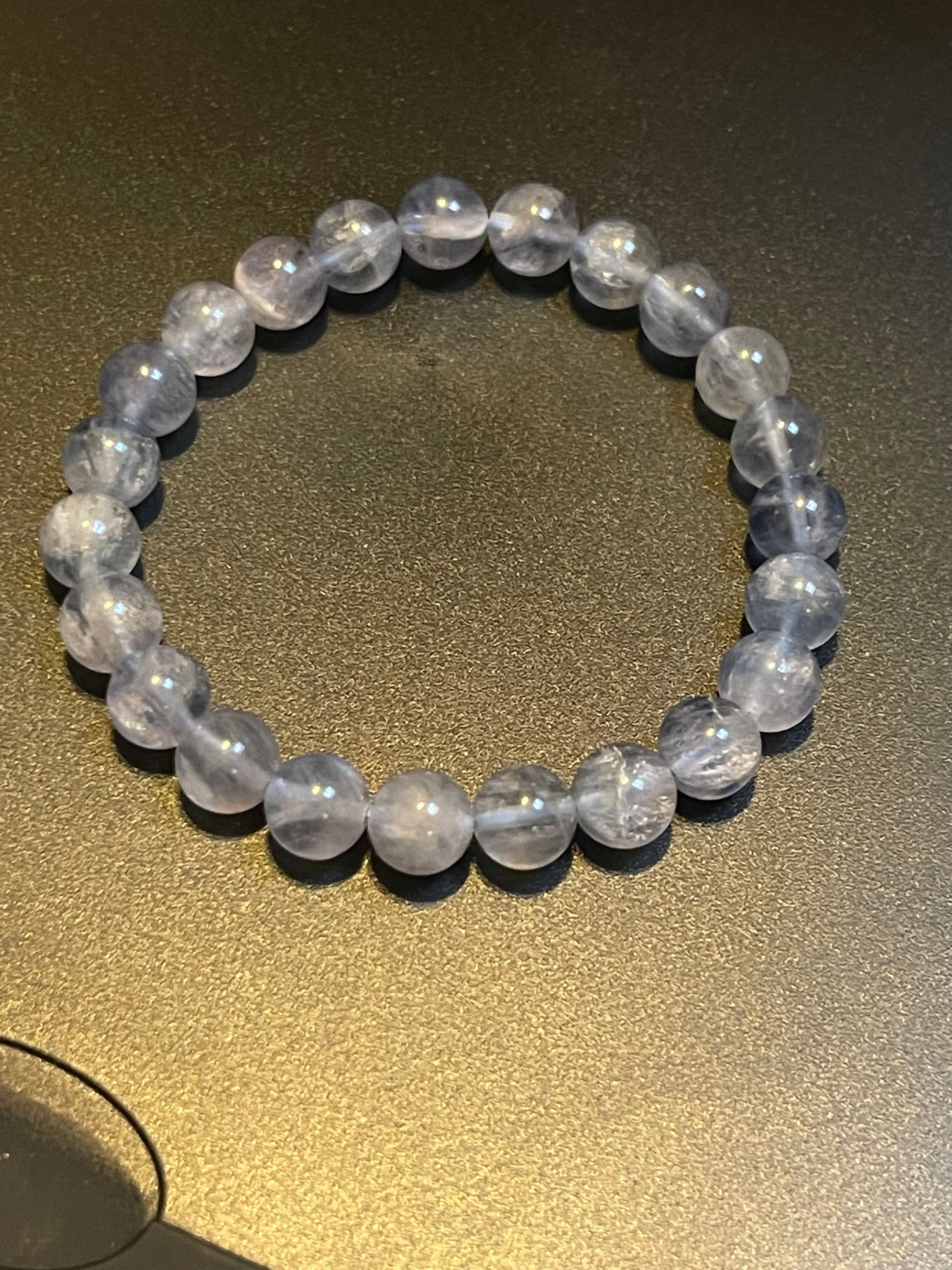 High Quality Blue Fluorite 8mm Bracelet | Fluorite Bracelet | Blue Fluorite Bracelet