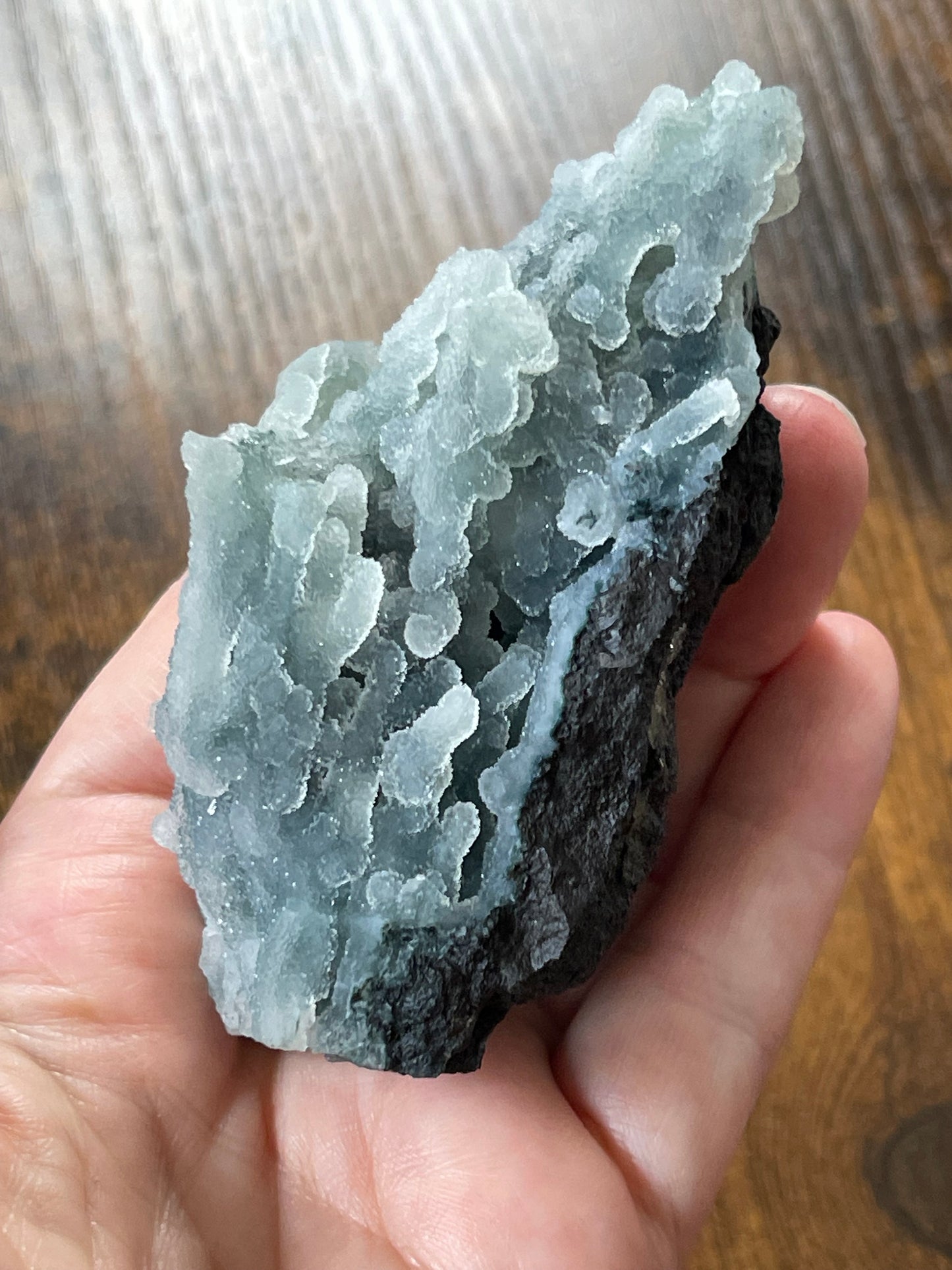 Green Chalcedony Crystal Stalactites Green Chalcedony Sugar Druzy Chalcedony Rare Crystal Specimen Sparkly Crystal Home Decor Gift