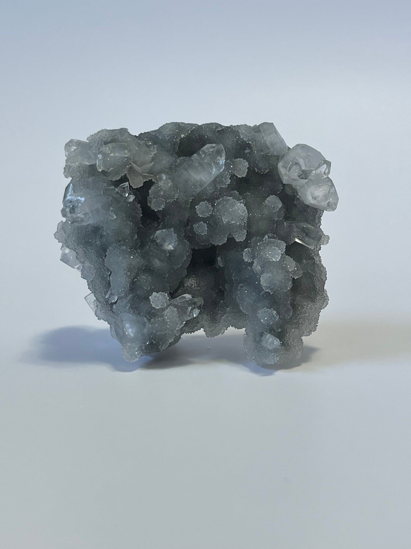 Chalcedony with Apophyllite Specimen Druzy Chalcedony Apophyllite Crystal Cluster Zeolite Specimen Druzy Crystal Rare Crystal Home Decor