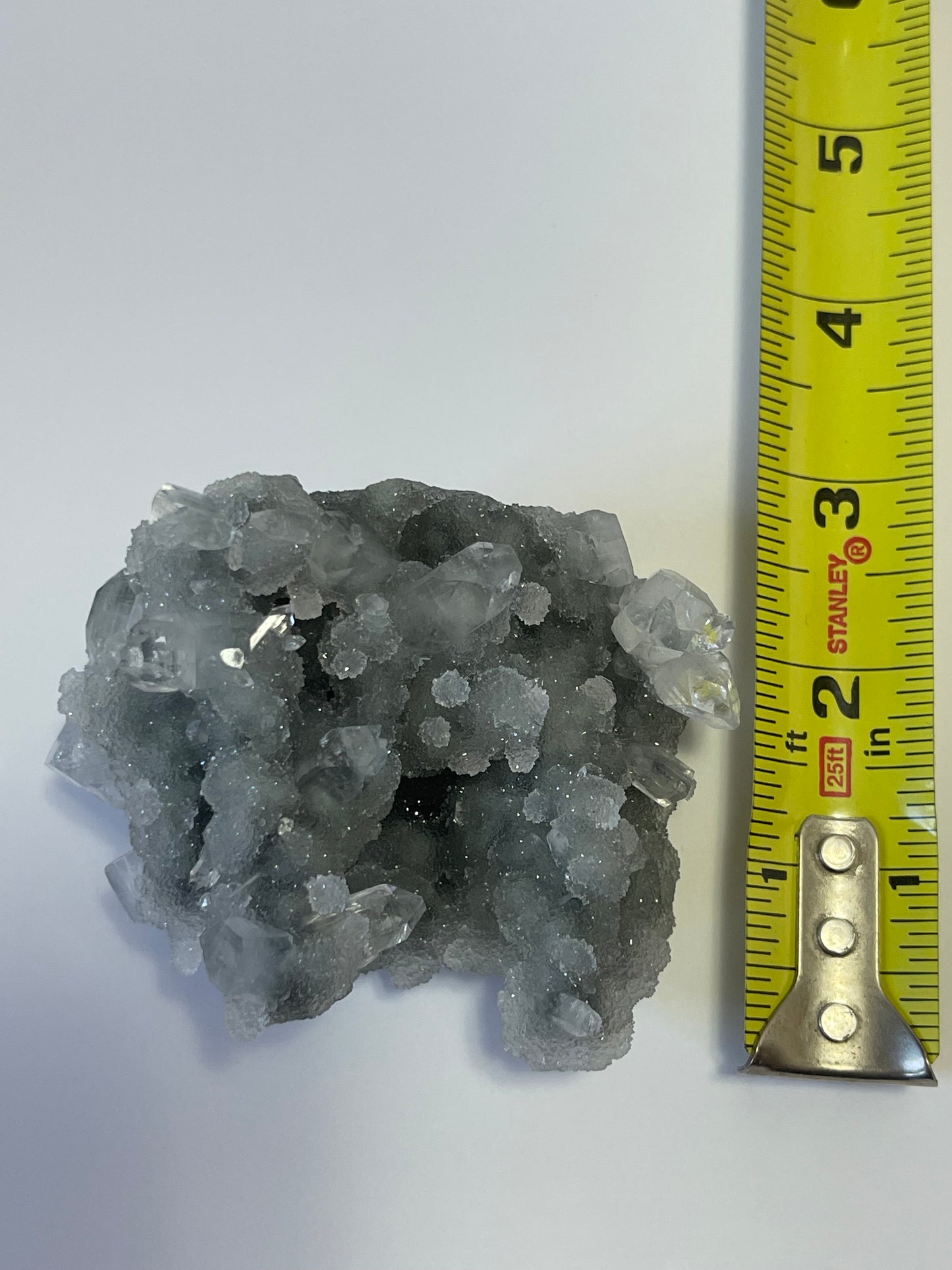 Chalcedony with Apophyllite Specimen Druzy Chalcedony Apophyllite Crystal Cluster Zeolite Specimen Druzy Crystal Rare Crystal Home Decor