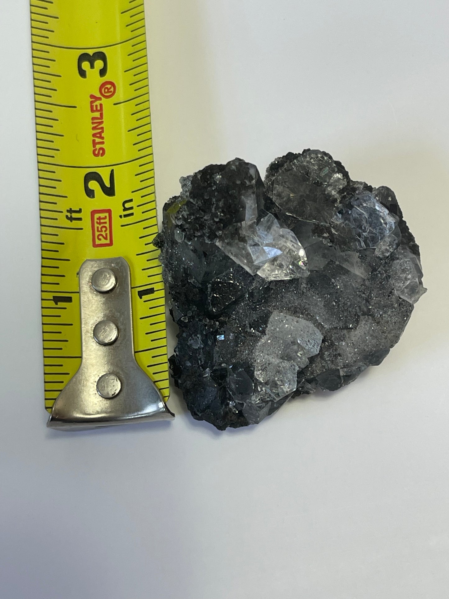 Black Chalcedony with Apophyllite Druzy Chalcedony Crystal Zeolite Specimen Druzy Apophyllite Chalcedony Crystal Home Decor Meditation