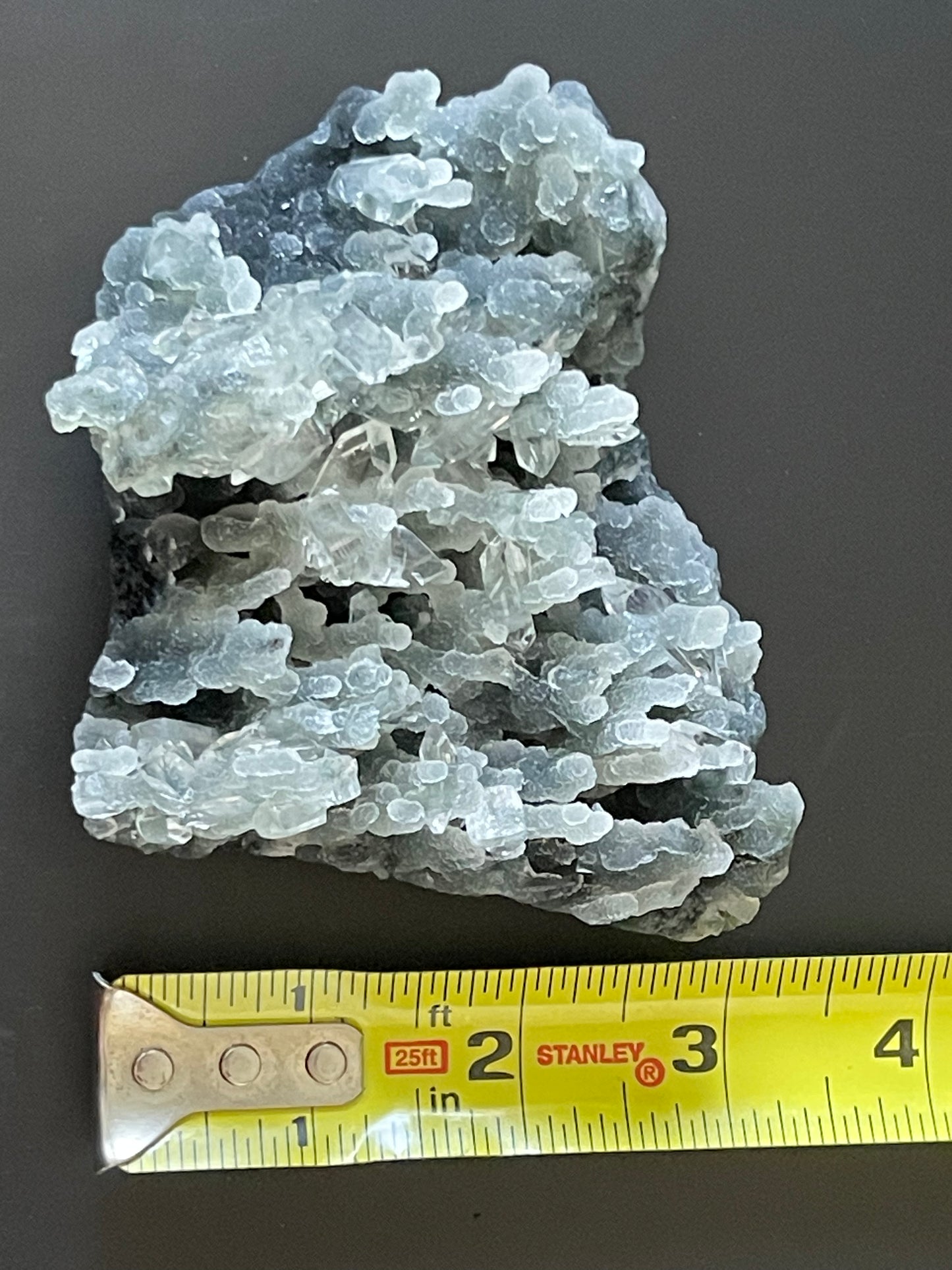 Green Chalcedony Apophyllite Specimen Druzy chalcedony crystal with Diamond Apophyllite Crystal Stalactite Cluster Crystal Home Decor Gift