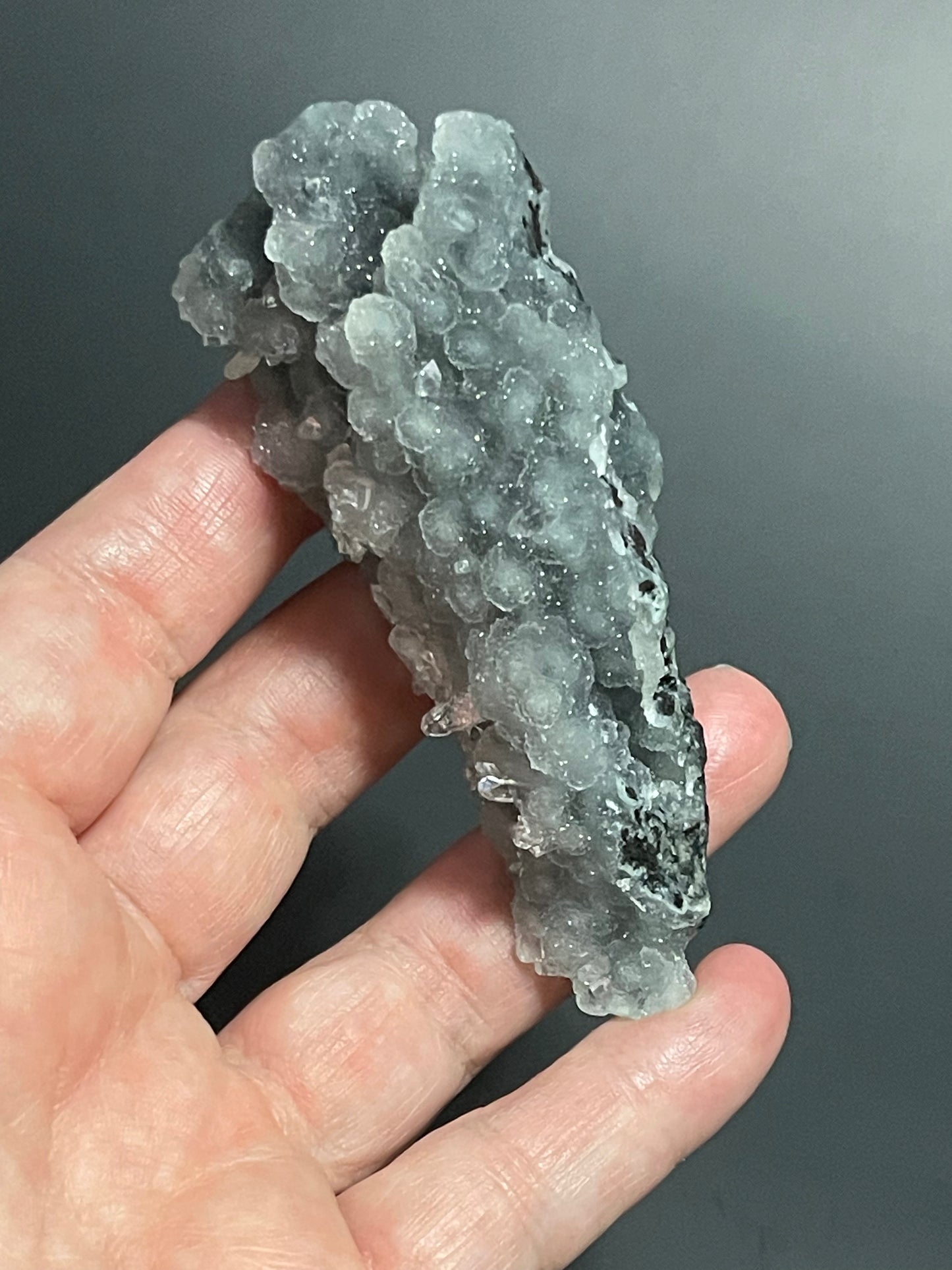 Green Chalcedony Apophyllite Specimen Druzy chalcedony crystal with Diamond Apophyllite Crystal Cluster Zeolite Crystal Home Decor Gift