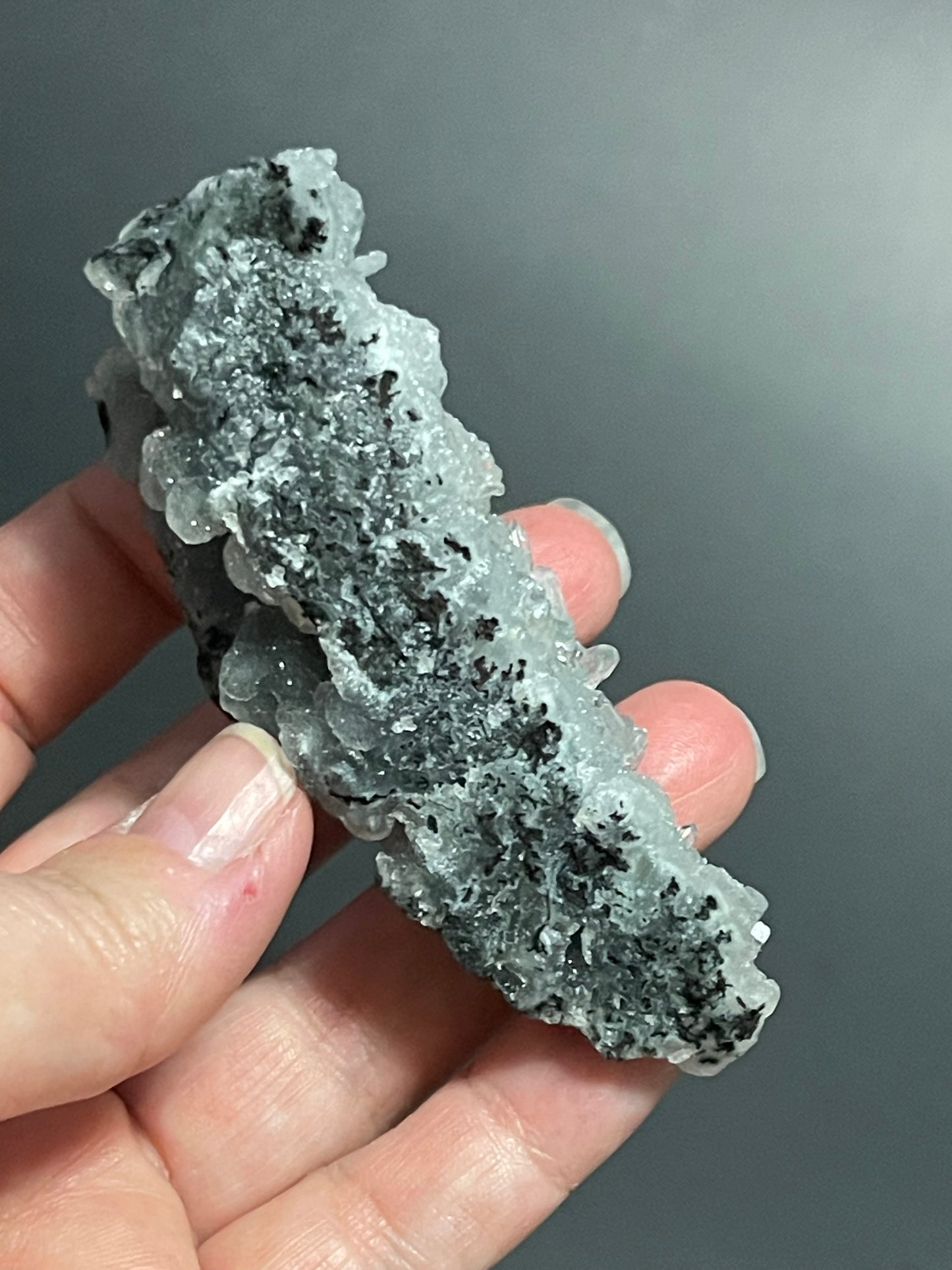 Green Chalcedony Apophyllite Specimen Druzy chalcedony crystal with Diamond Apophyllite Crystal Cluster Zeolite Crystal Home Decor Gift