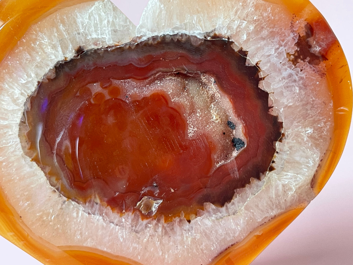 Carnelian Heart Druzy Carnelian Crystal Heart Carving Crystal Home Decor Gift for lovers Gift for Her Gift for Nature Lover