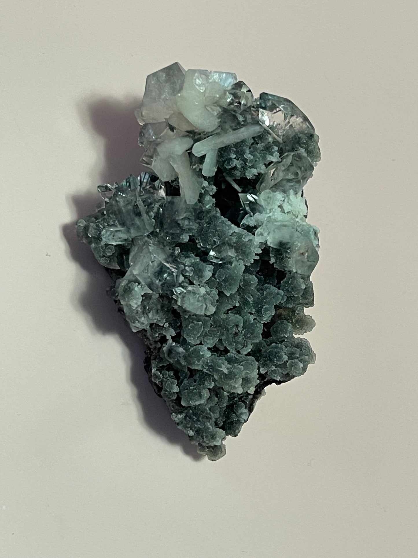 Black Chalcedony with Apophyllite, Stilbite and Heulandite Druzy Chalcedony Crystal Zeolite Specimen Crystal Home Decor Meditation Crystal
