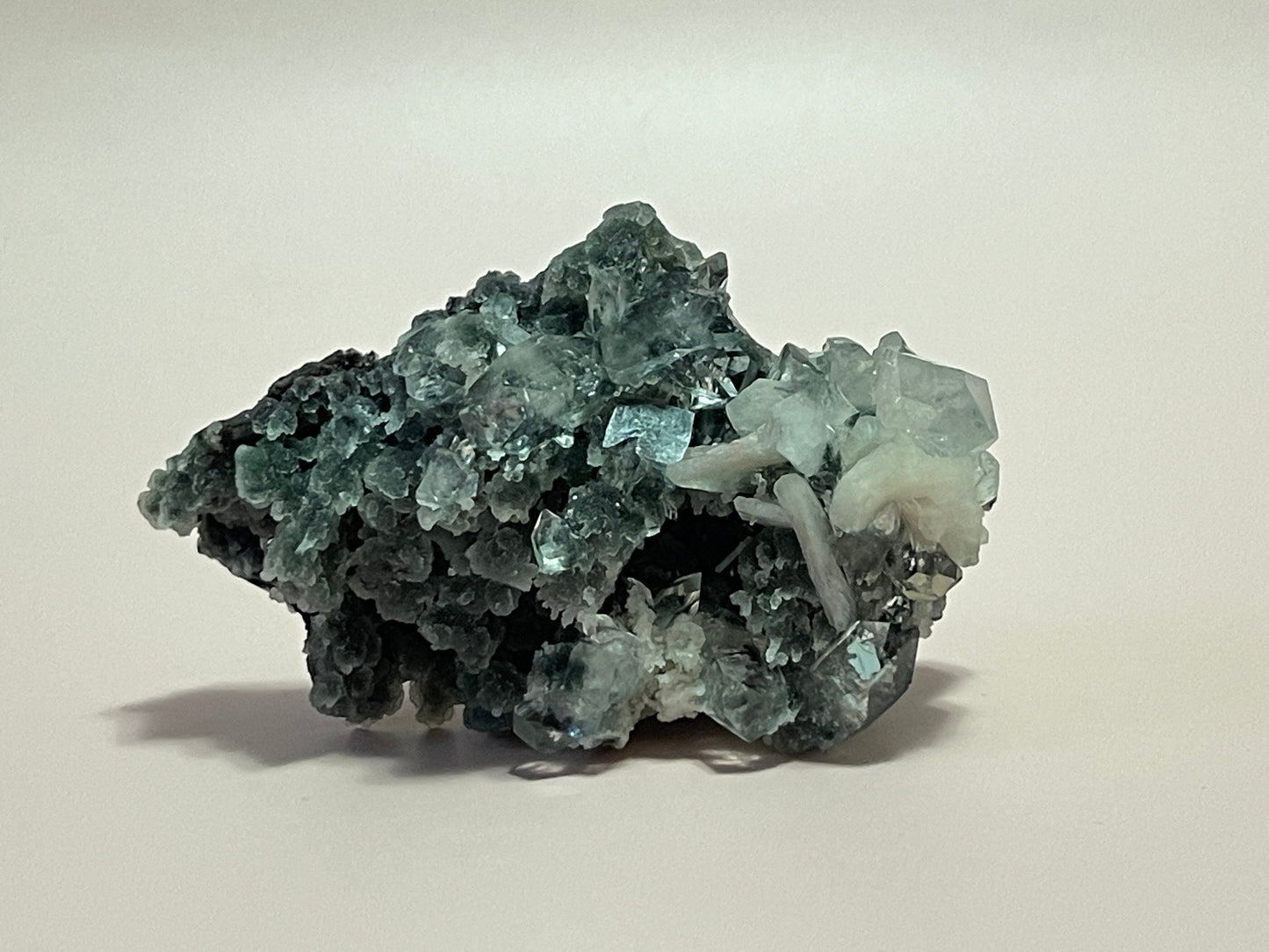 Black Chalcedony with Apophyllite, Stilbite and Heulandite Druzy Chalcedony Crystal Zeolite Specimen Crystal Home Decor Meditation Crystal